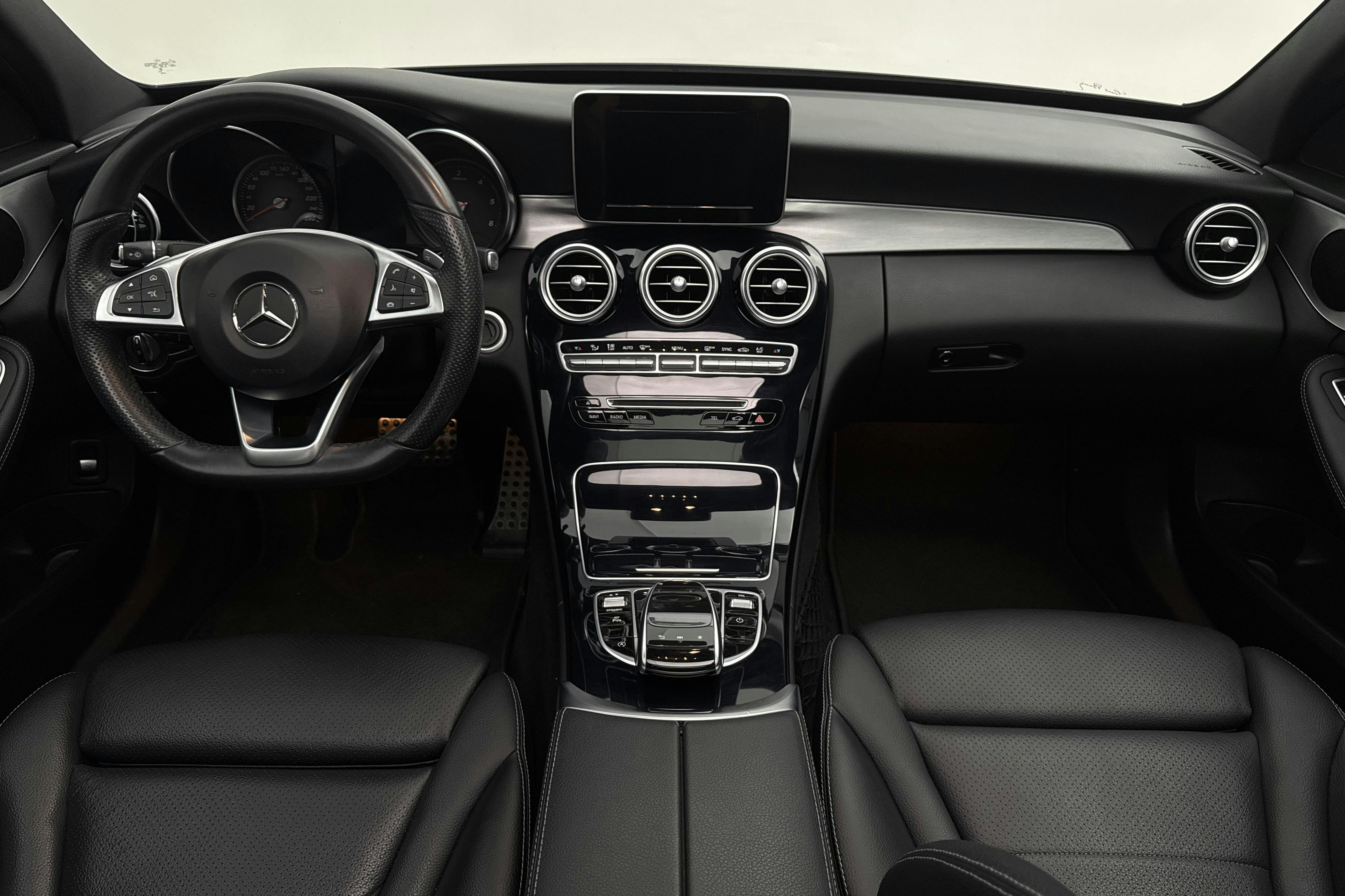 Mercedes C 220 d 4MATIC W205 (170hk) - 12 329 mil - Automat - svart - 2018