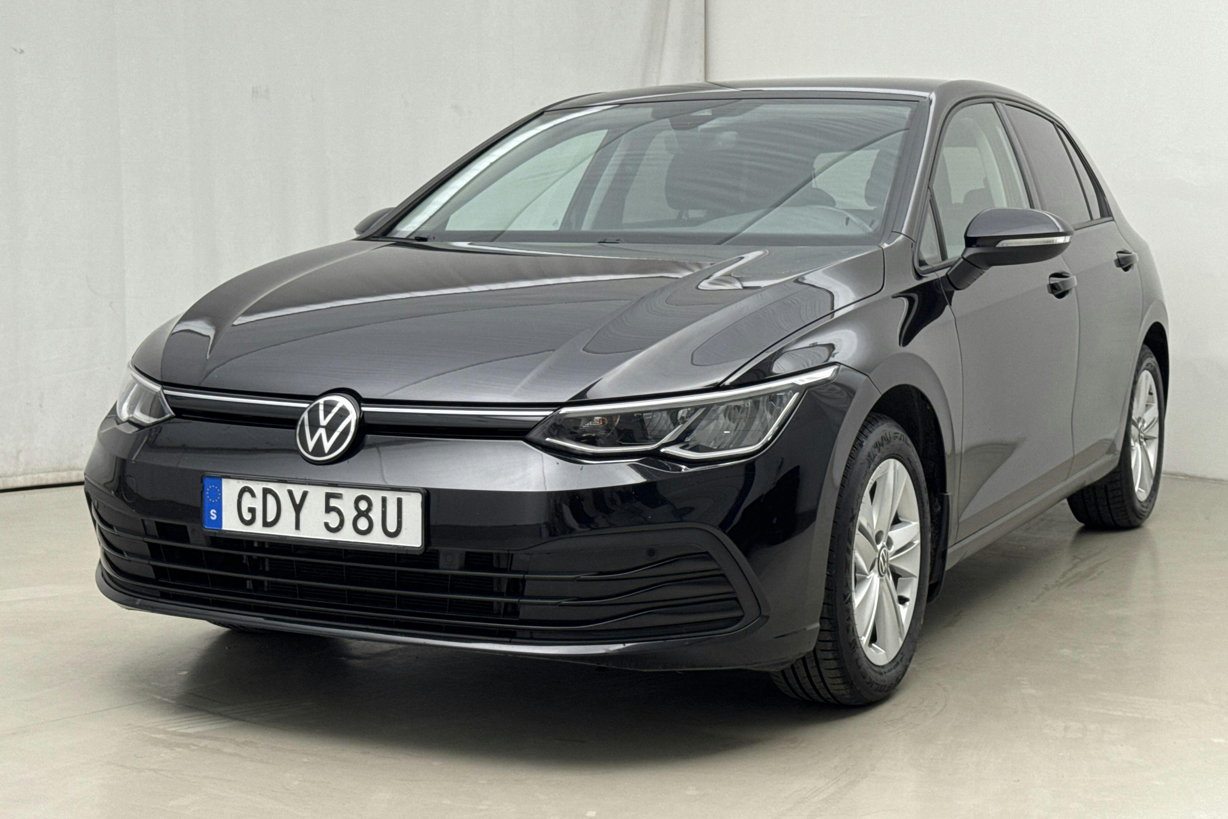 VW Golf VIII 1.5 TSI 5dr (150hk) - 50 700 km - Automatic - black - 2022