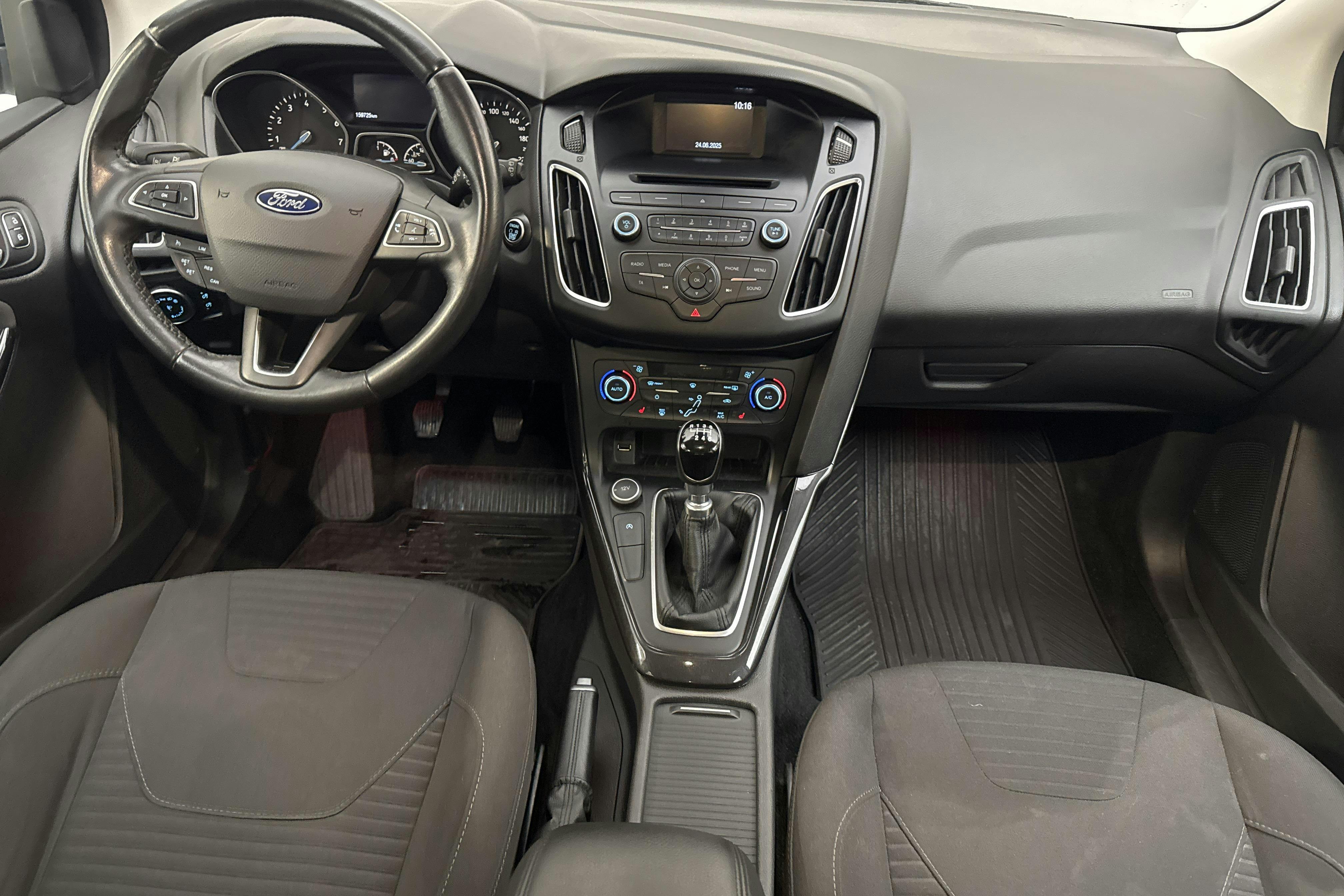 Ford Focus 1.0 EcoBoost Kombi (125hk) - 159 720 km - Käsitsi - hall - 2016