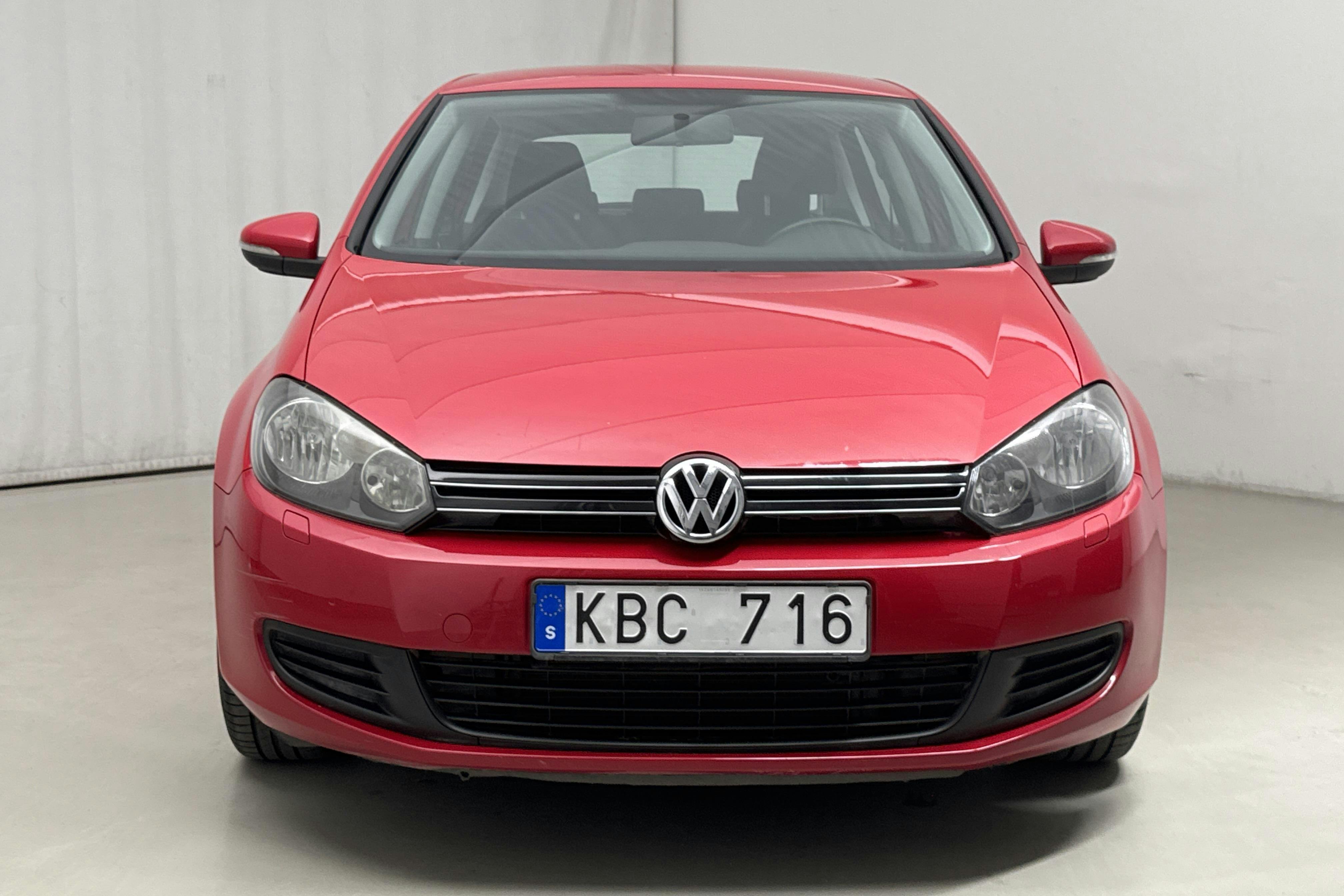 VW Golf VI 1.4 TSI 5dr (122hk) - 16 975 mil - Manuell - röd - 2010