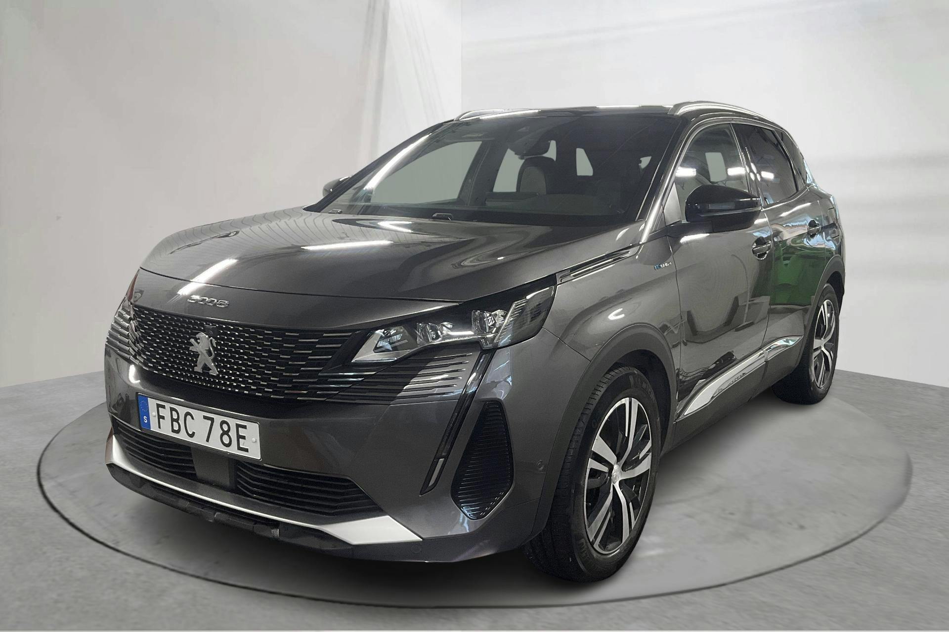 Peugeot 3008 1.6 Plug-in Hybrid 4 (300hk) - 86 830 km - Automatyczna - szary - 2021