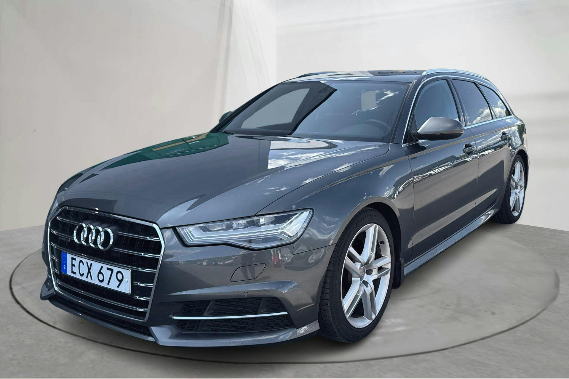 Audi A6 2.0 TDI Avant quattro (190hk) - 146 510 km - Automatic - gray - 2017