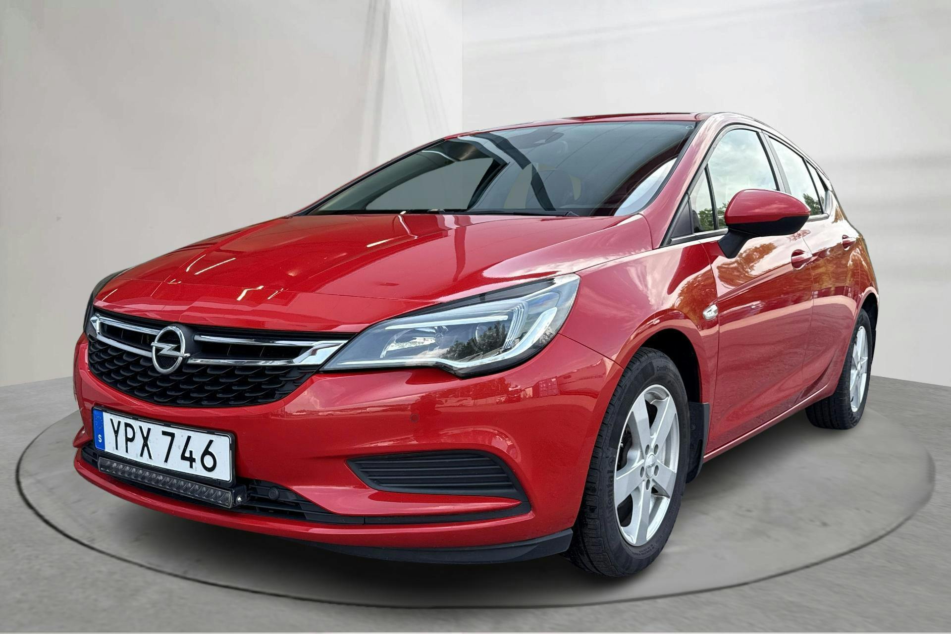Opel Astra 1.4 Turbo ECOTEC 5dr (125hk) - 94 570 km - Manual - red - 2017