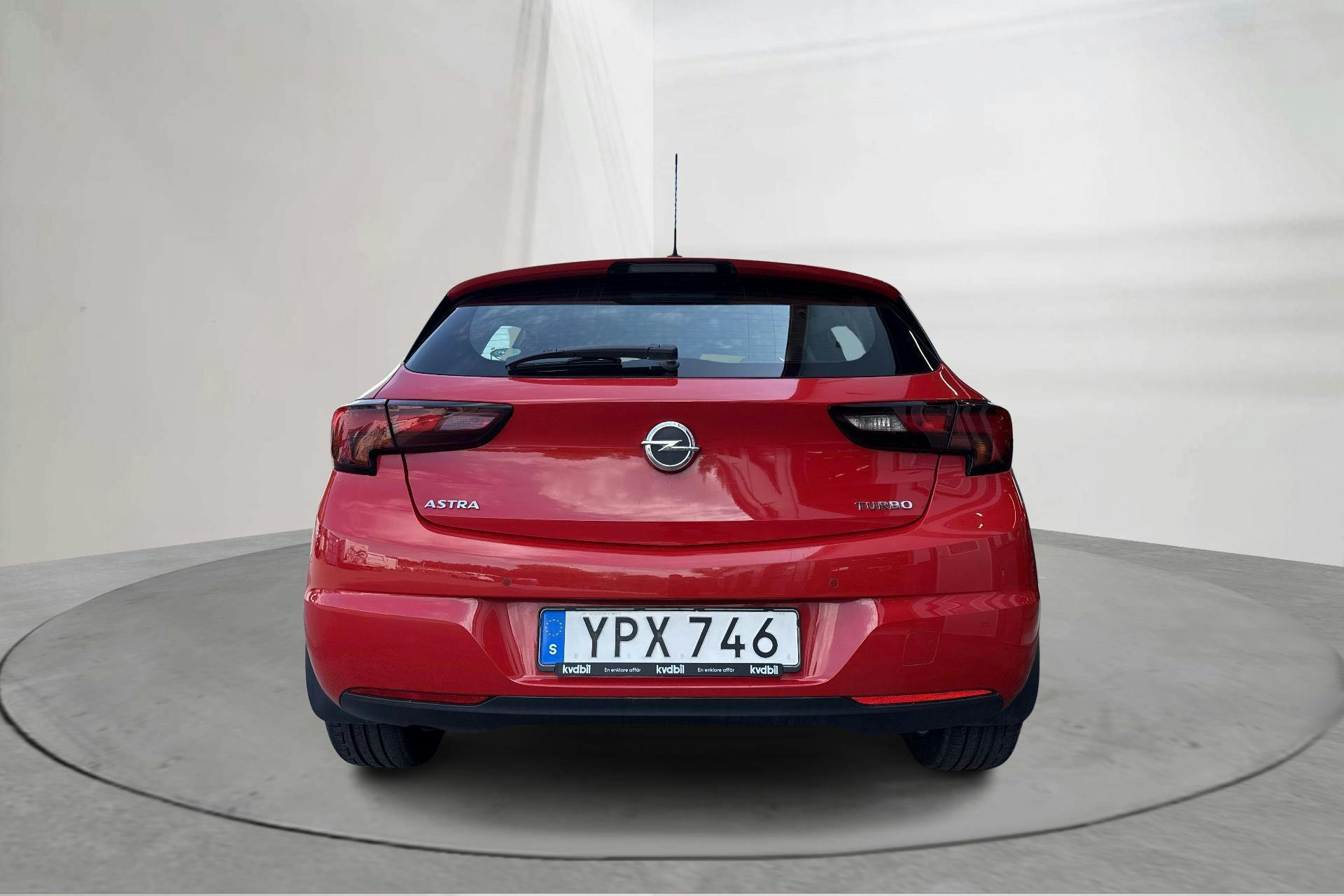 Opel Astra 1.4 Turbo ECOTEC 5dr (125hk) - 9 457 mil - Manuell - röd - 2017