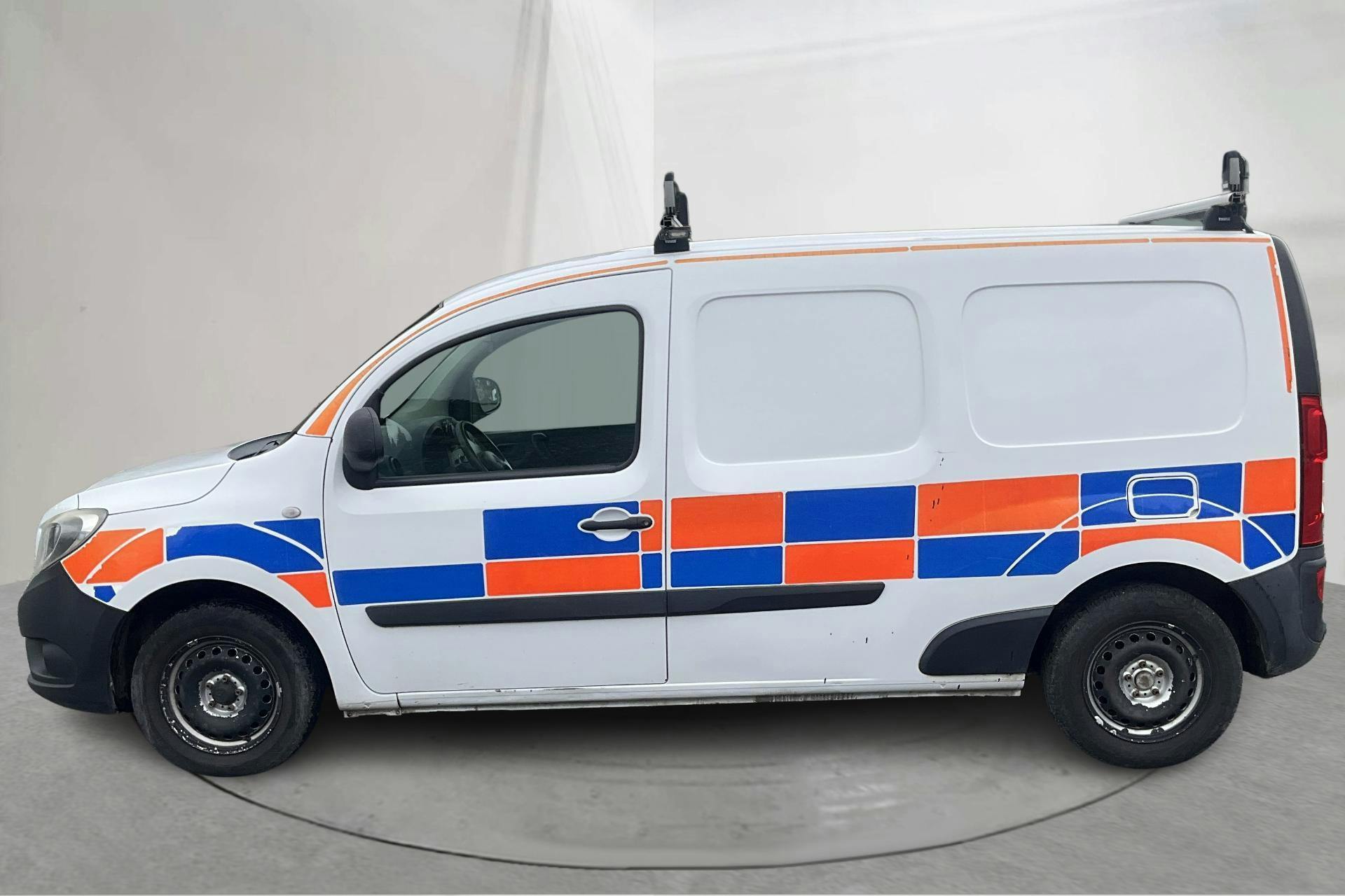 Presentation photo 2 of 11: Mercedes Citan 109 1.5 CDI (90hk) - 99 340 km - Manual - white - 2013