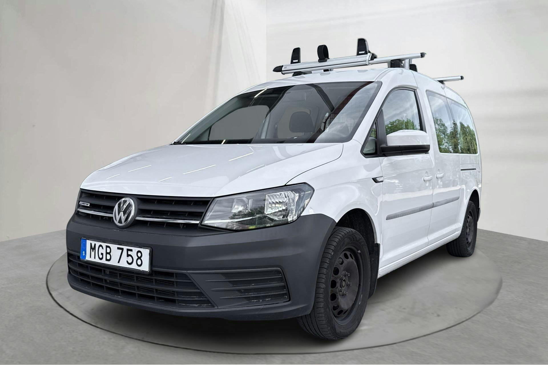 VW Caddy Maxi Life 1.4 TGI (110hk) - 105 720 km - Manual - white - 2018