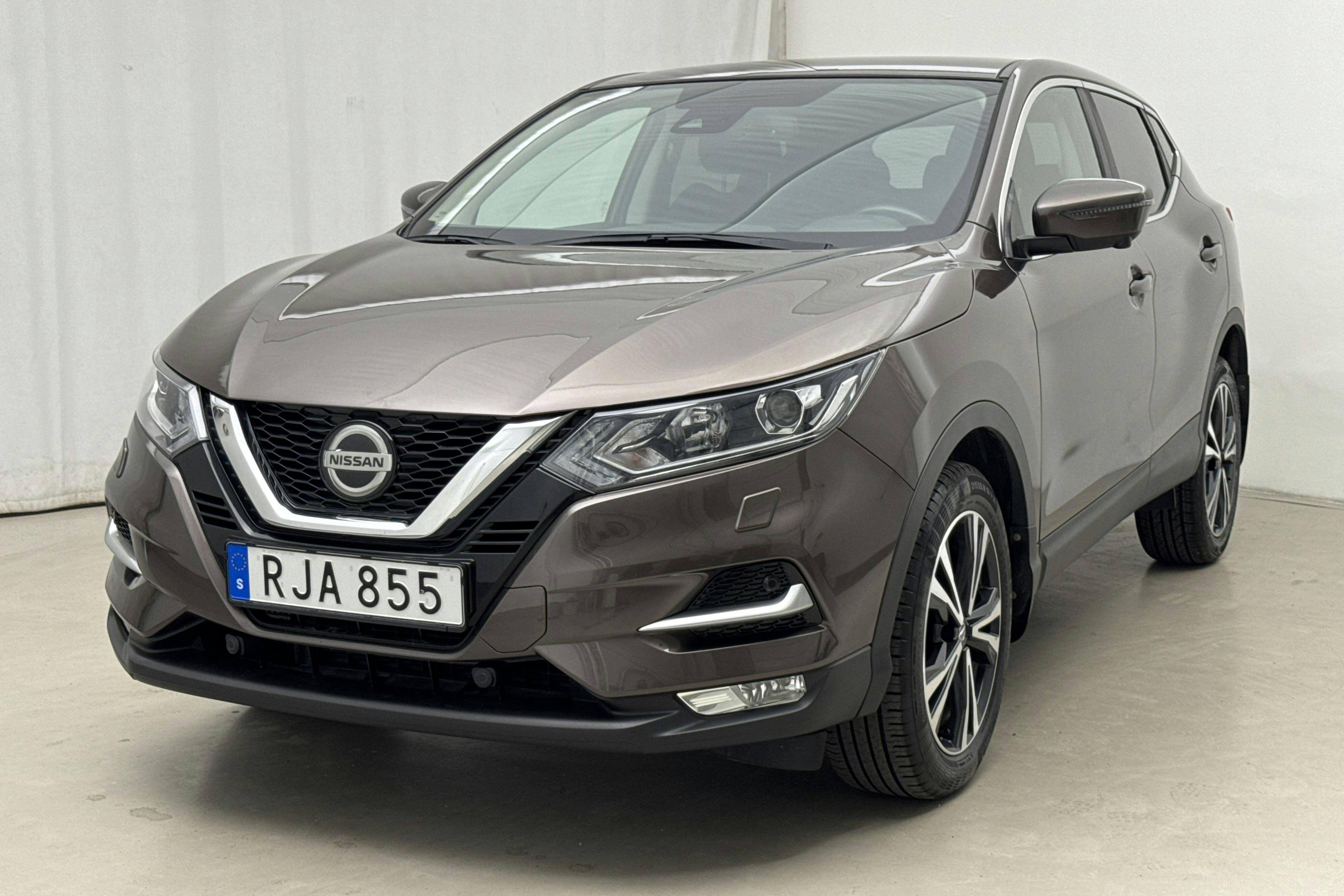 Nissan Qashqai 1.3 DIG-T (160hk) - 63 560 km - Automatyczna - brązowy - 2019