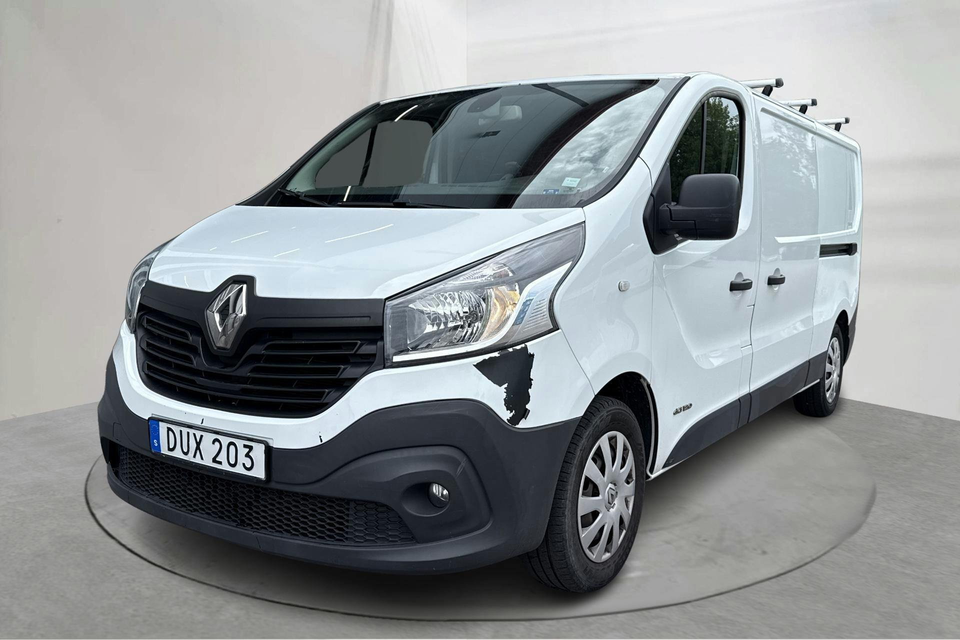 Presentationsfoto 1 av 15: Renault Trafic 1.6 dCi Skåp (120hk) - 13 074 mil - Manuell - vit - 2015