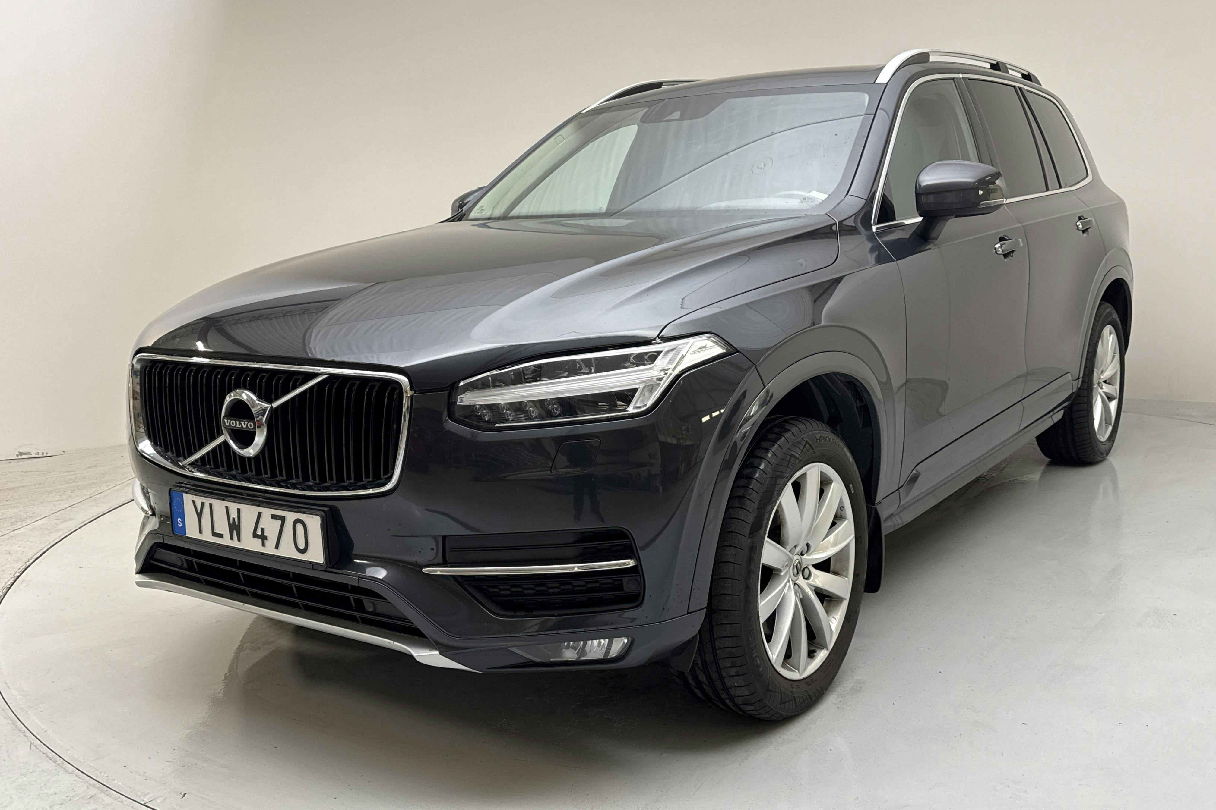 Volvo XC90 D5 AWD (235hk) - 198 380 km - Automatyczna - szary - 2019