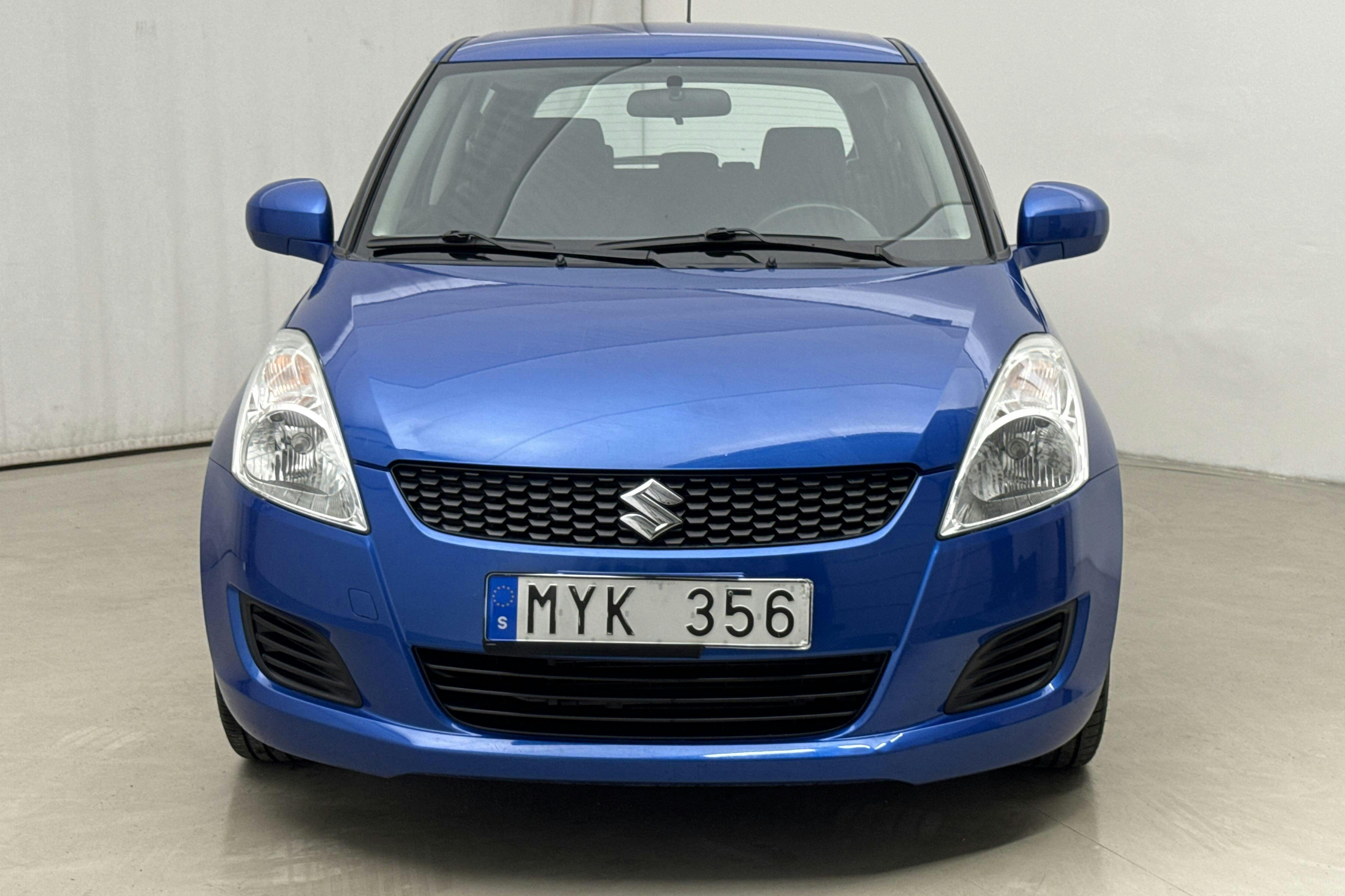 Suzuki Swift 1.2 5dr (94hk) - 7 263 mil - Automat - blå - 2013