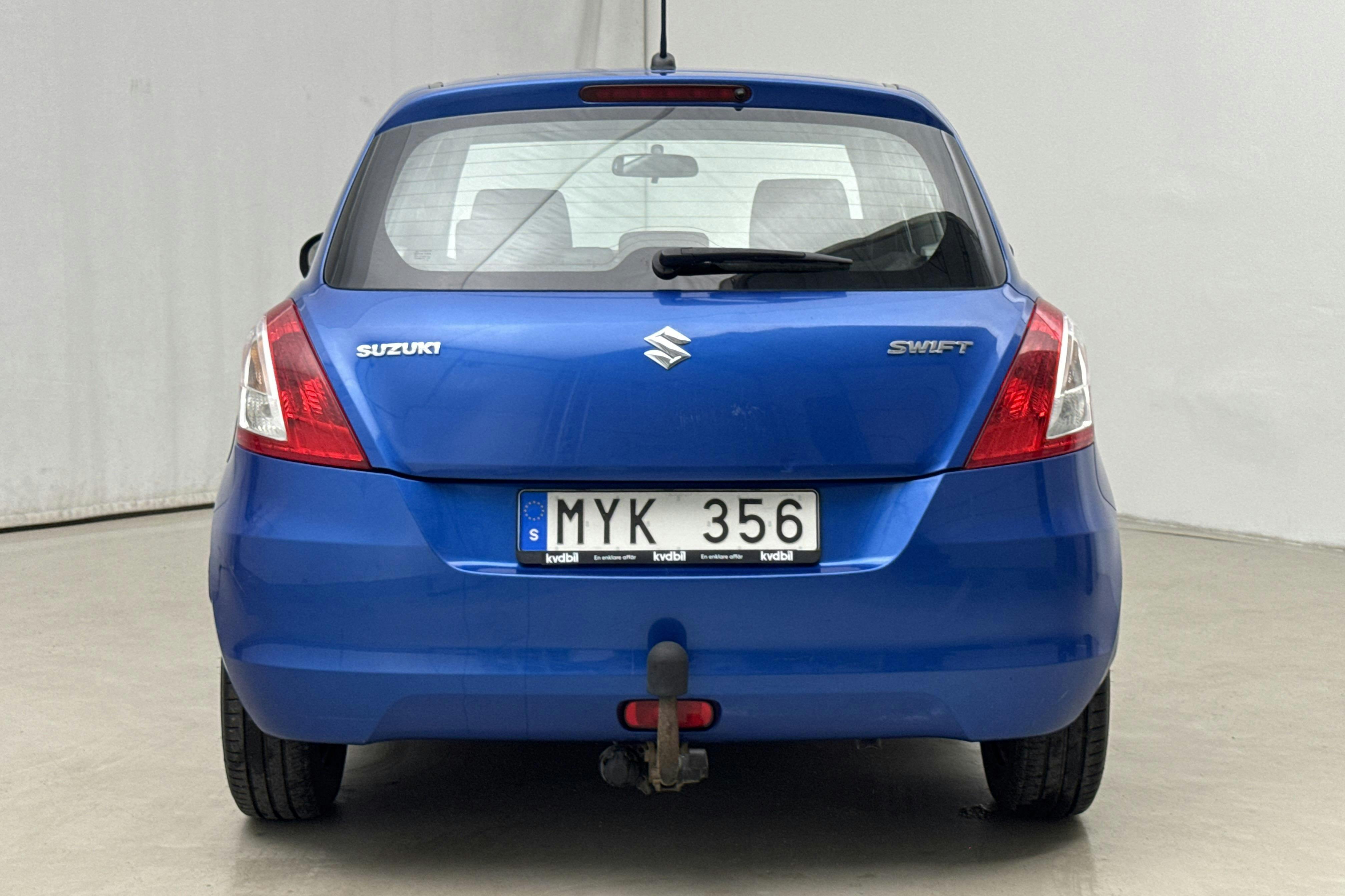 Suzuki Swift 1.2 5dr (94hk) - 7 263 mil - Automat - blå - 2013