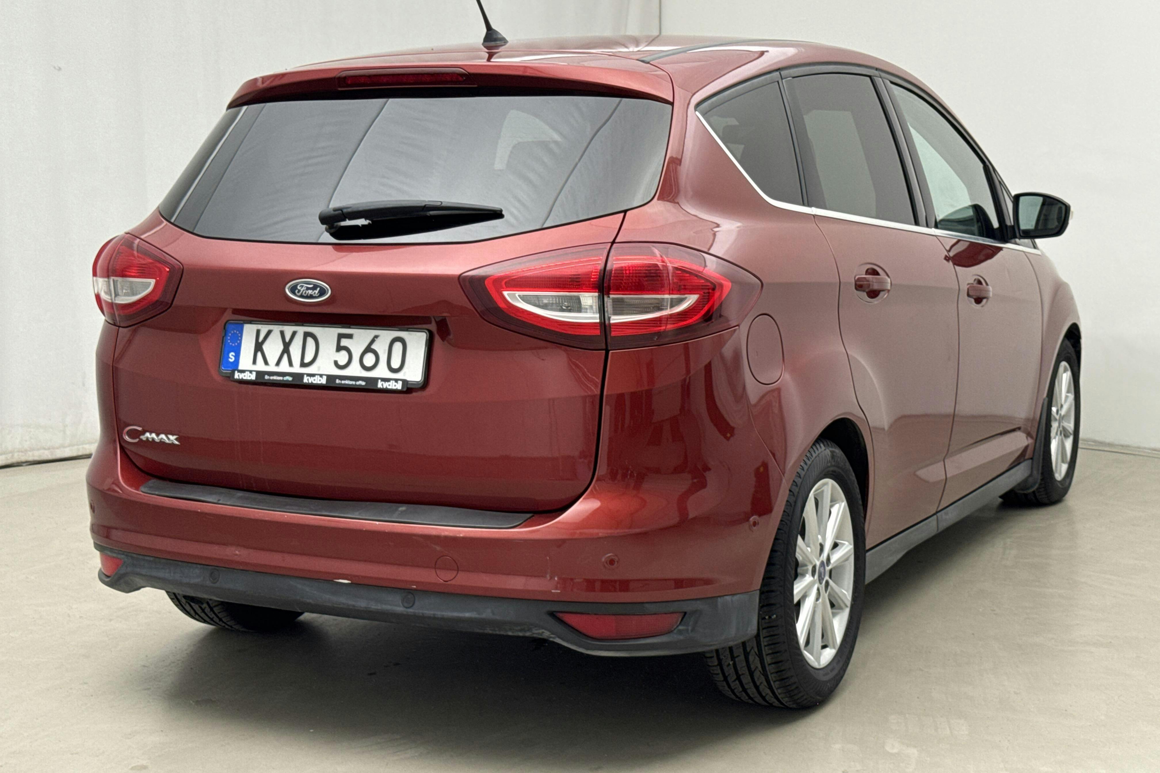 Ford C-MAX 1.5 TDCi (120hk) - 7 022 mil - Manuell - röd - 2015