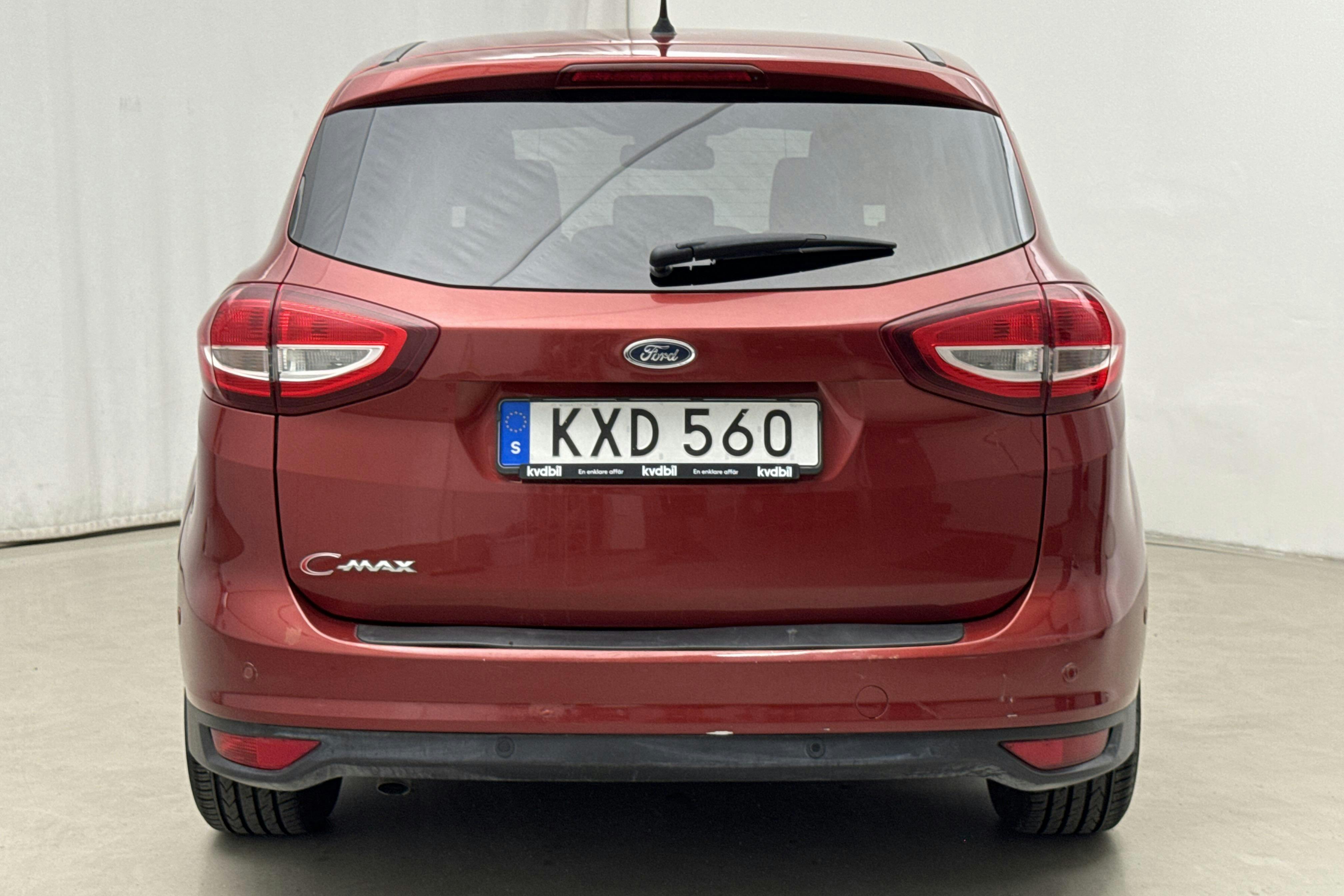 Ford C-MAX 1.5 TDCi (120hk) - 7 022 mil - Manuell - röd - 2015