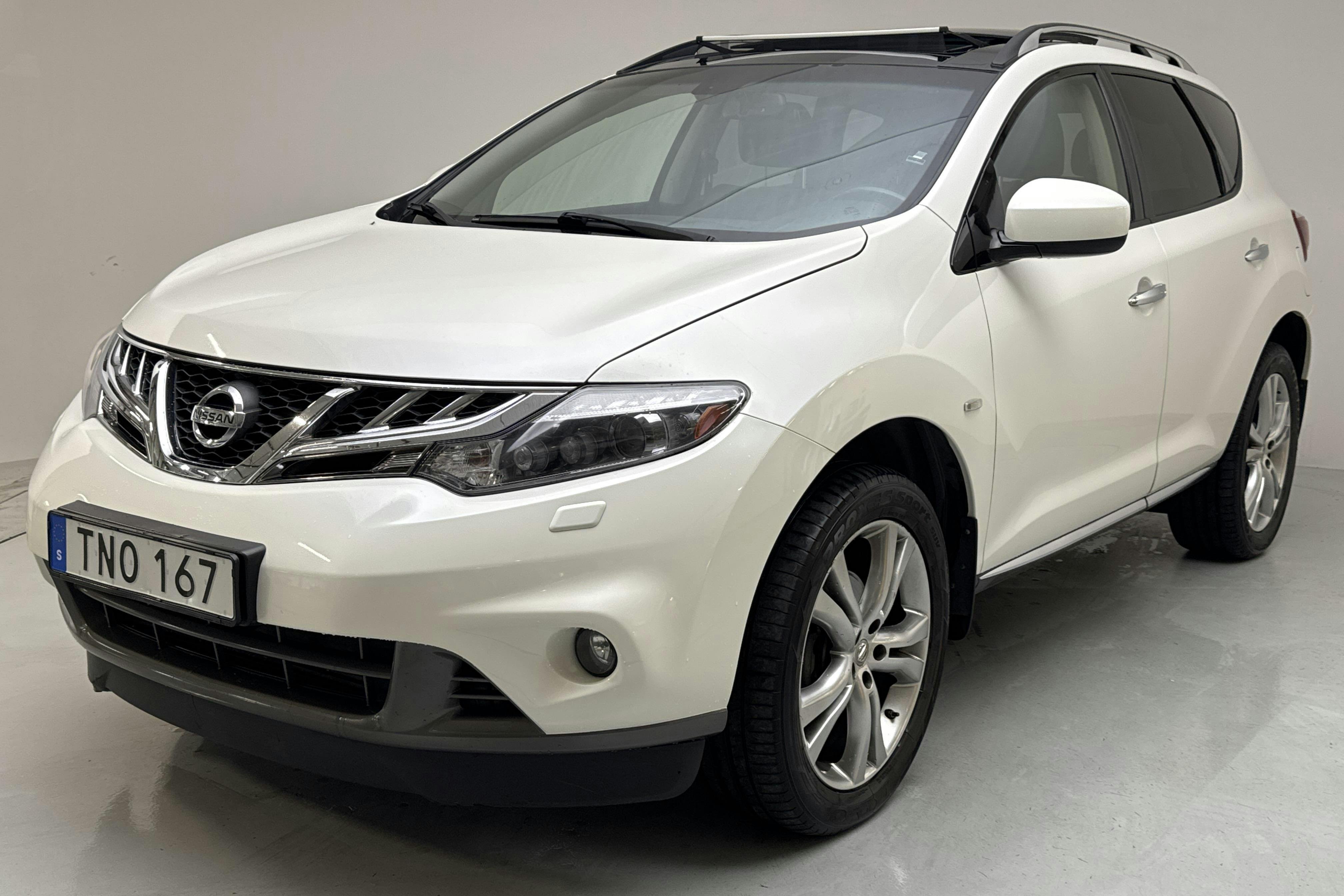 Nissan Murano II 2.5 dCi (190hk) - 176 820 km - Automatic - white - 2015