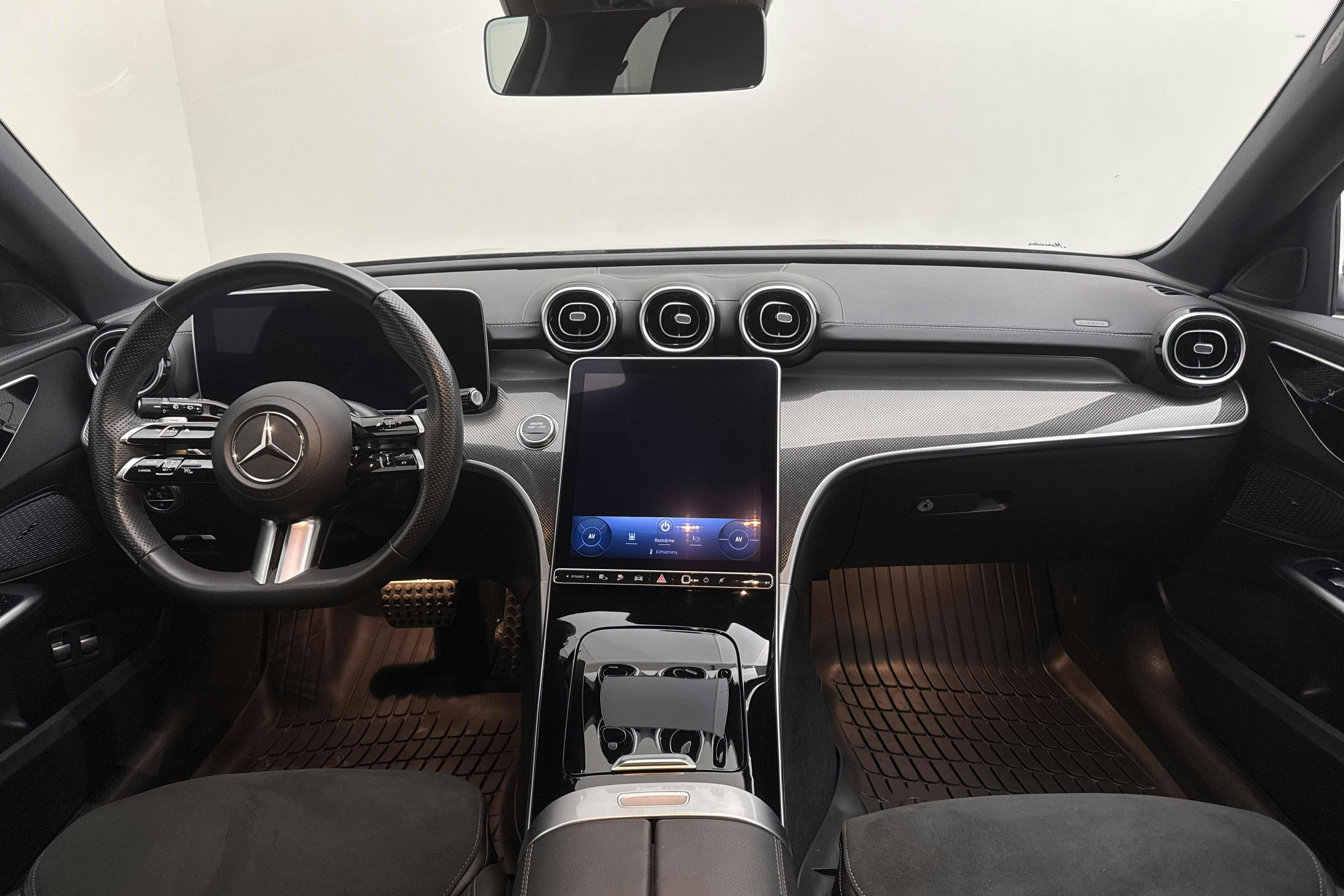 Mercedes C 300 e Kombi S206 (333hk) - 3 875 mil - Automat - svart - 2023