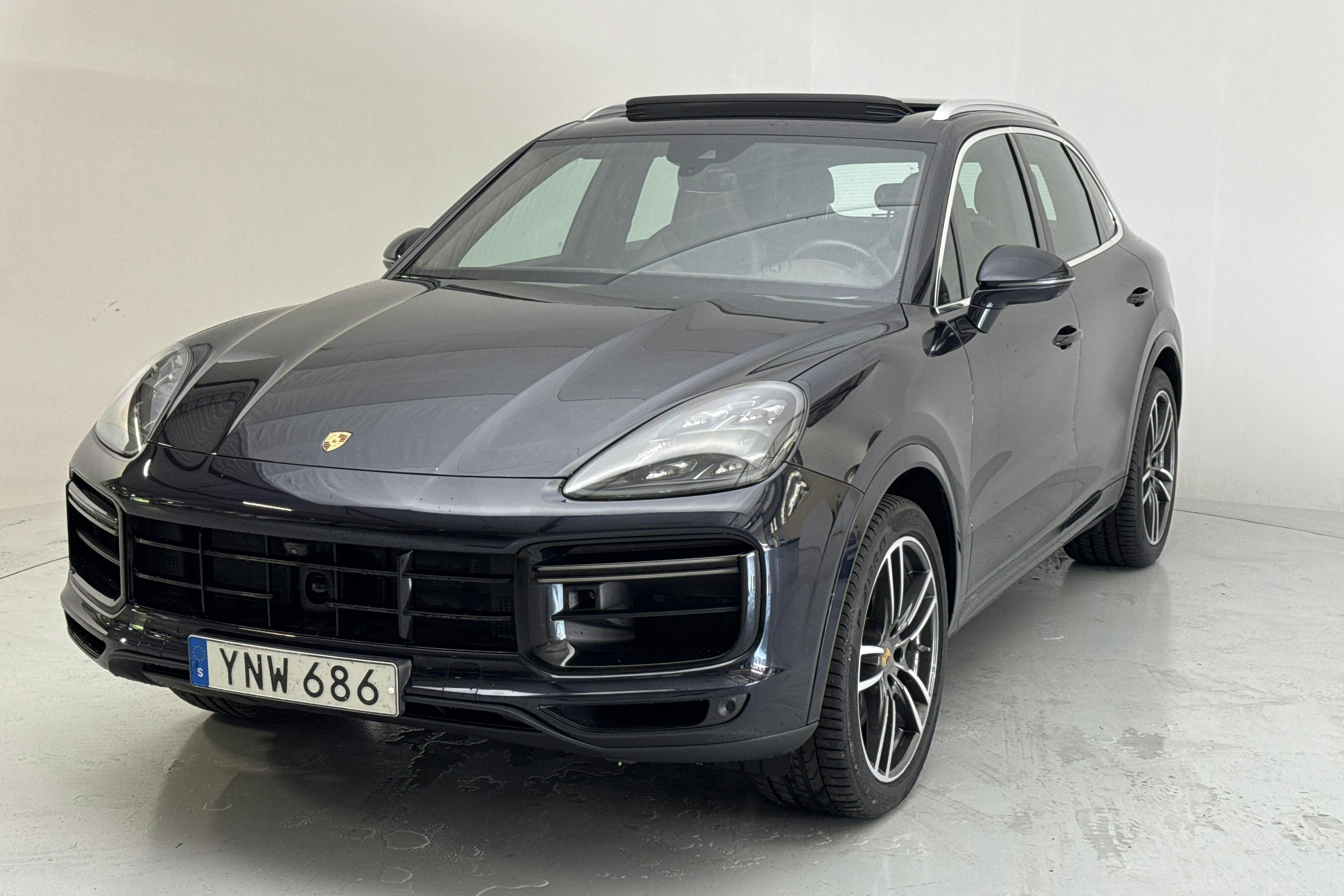Porsche Cayenne Turbo (550hk) - 115 240 km - Automatic - blue - 2019