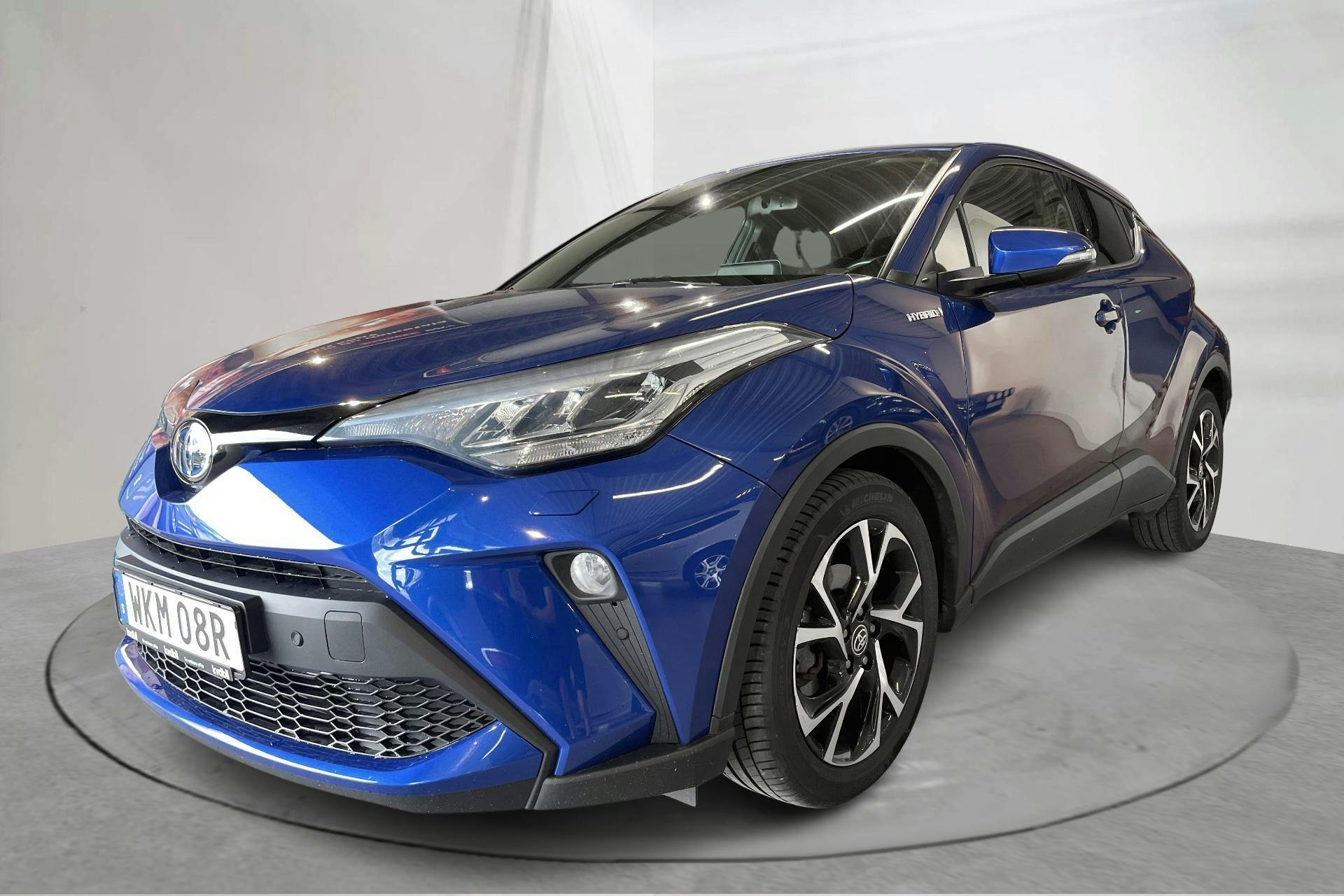 Toyota C-HR 1.8 HSD (122hk) - 81 590 km - Automatyczna - niebieski - 2020