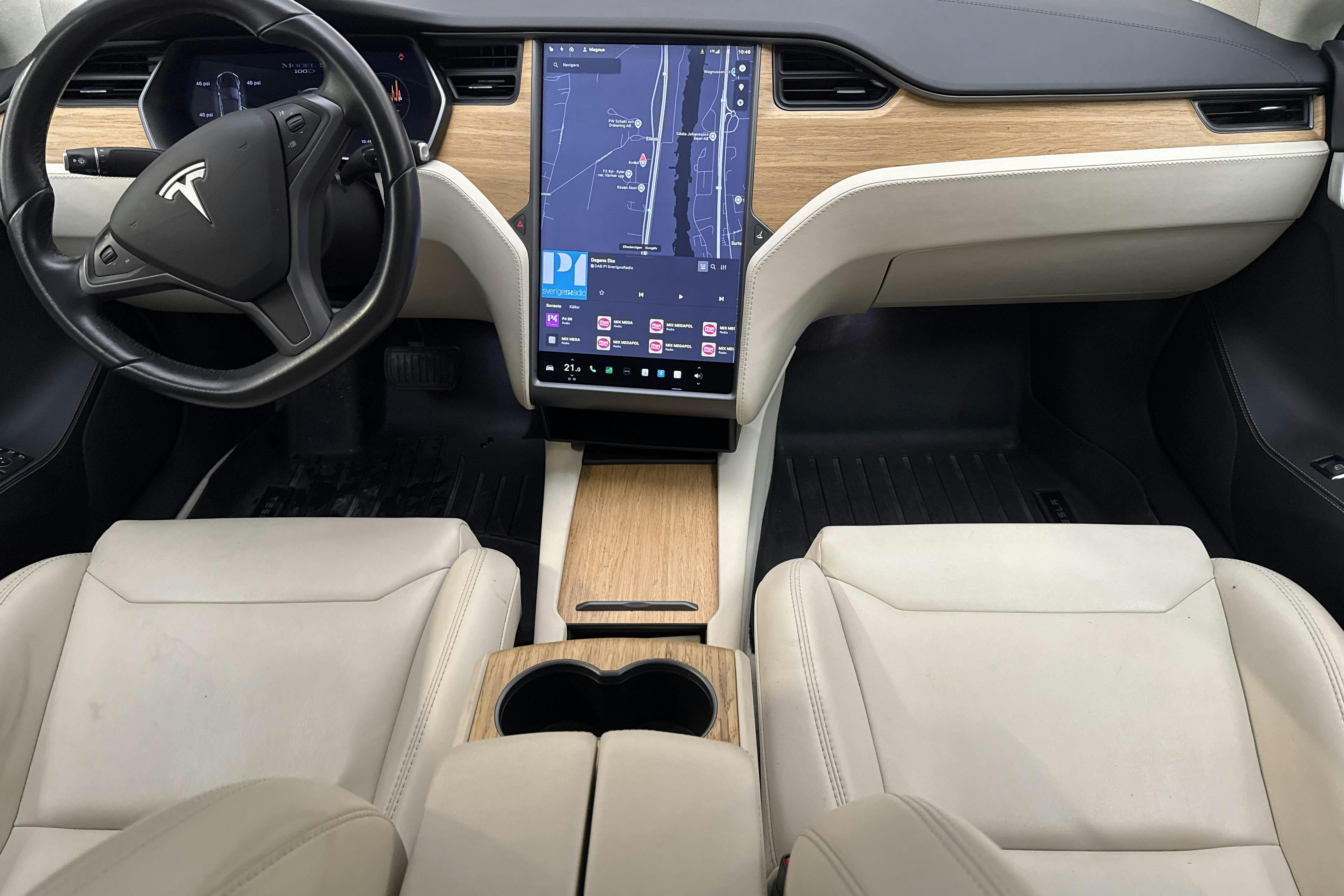 Tesla Model S 100D - 9 926 mil - Automat - svart - 2018