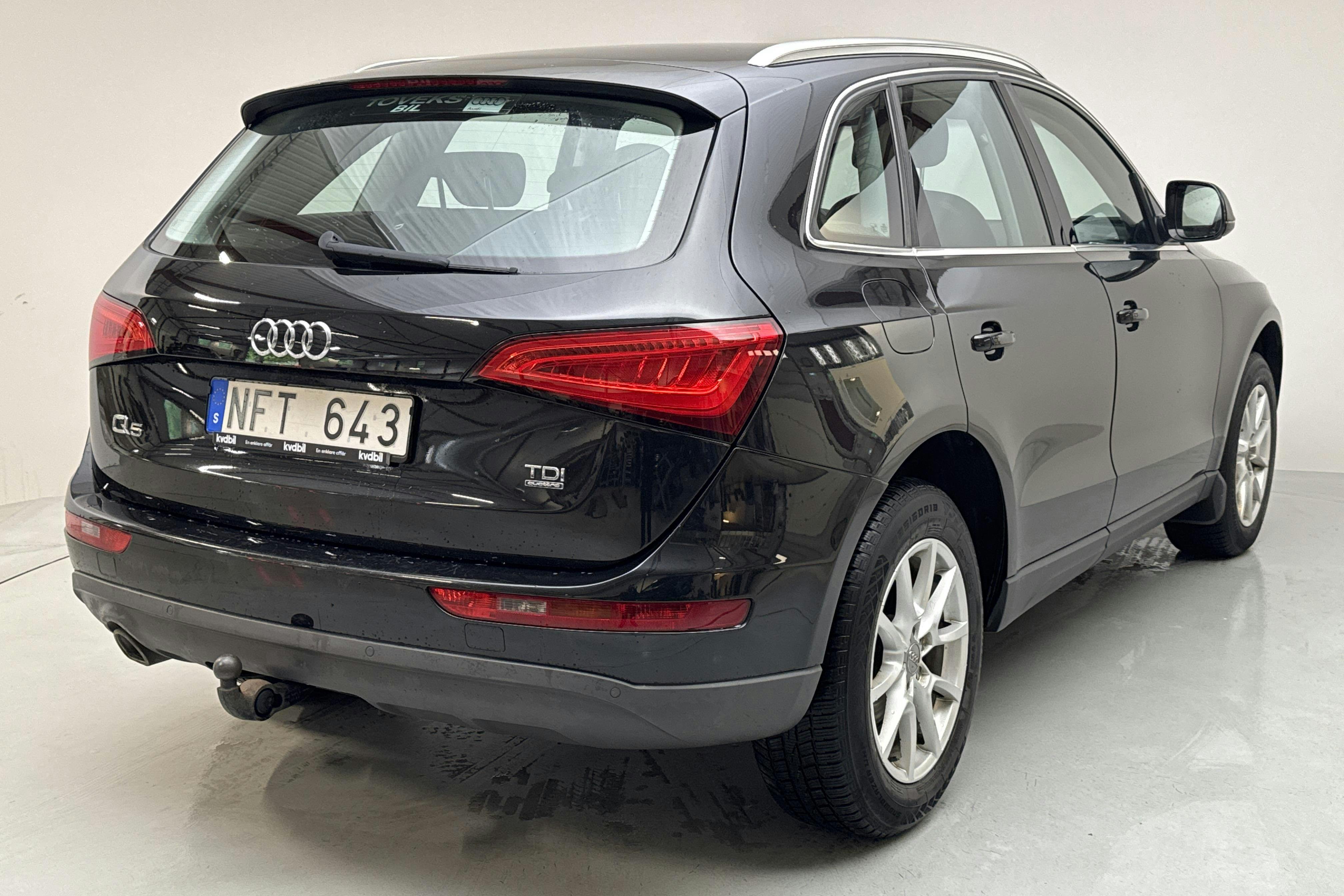 Audi Q5 2.0 TDI quattro (177hk) - 15 456 mil - Automat - svart - 2013