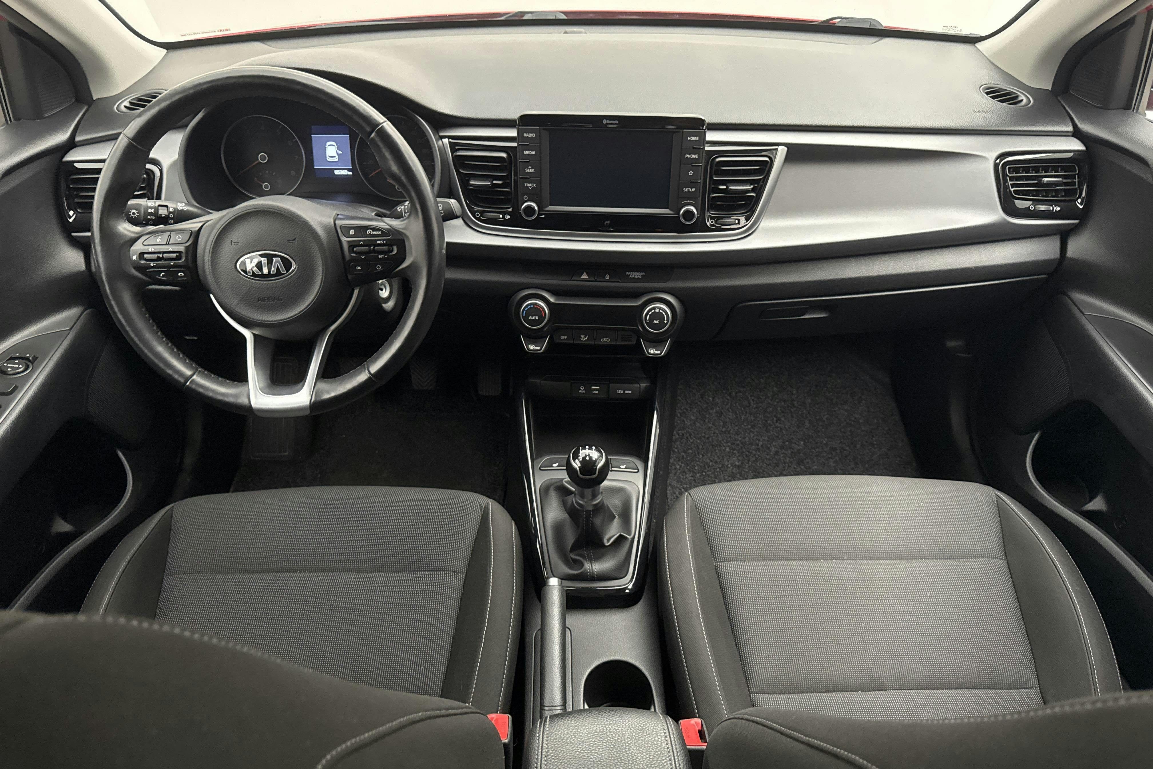 KIA Rio 1.2 (84hk) - 8 537 mil - Manuell - röd - 2018