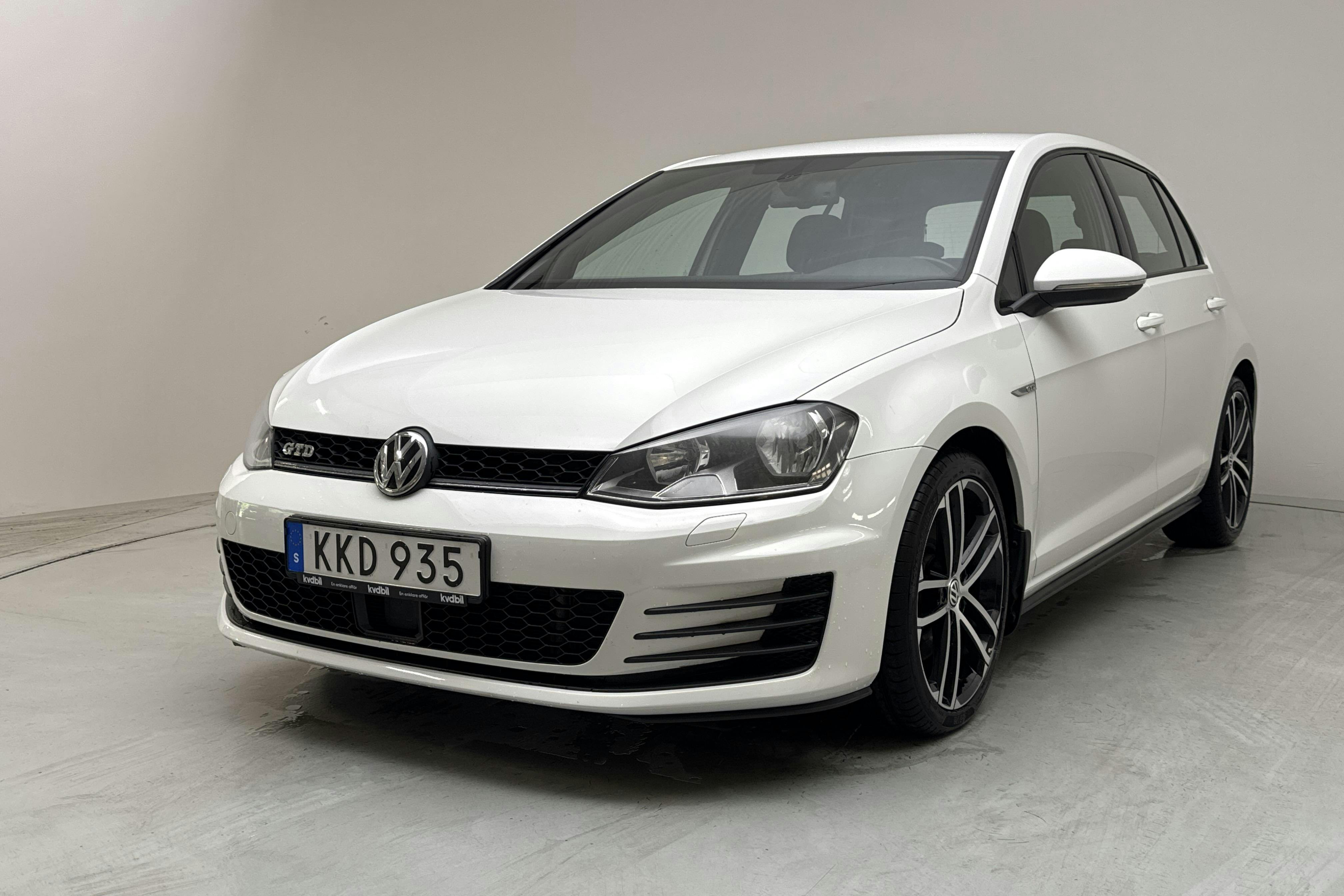 VW Golf VII GTD 2.0 5dr (184hk) - 101 470 km - Manualna - biały - 2014
