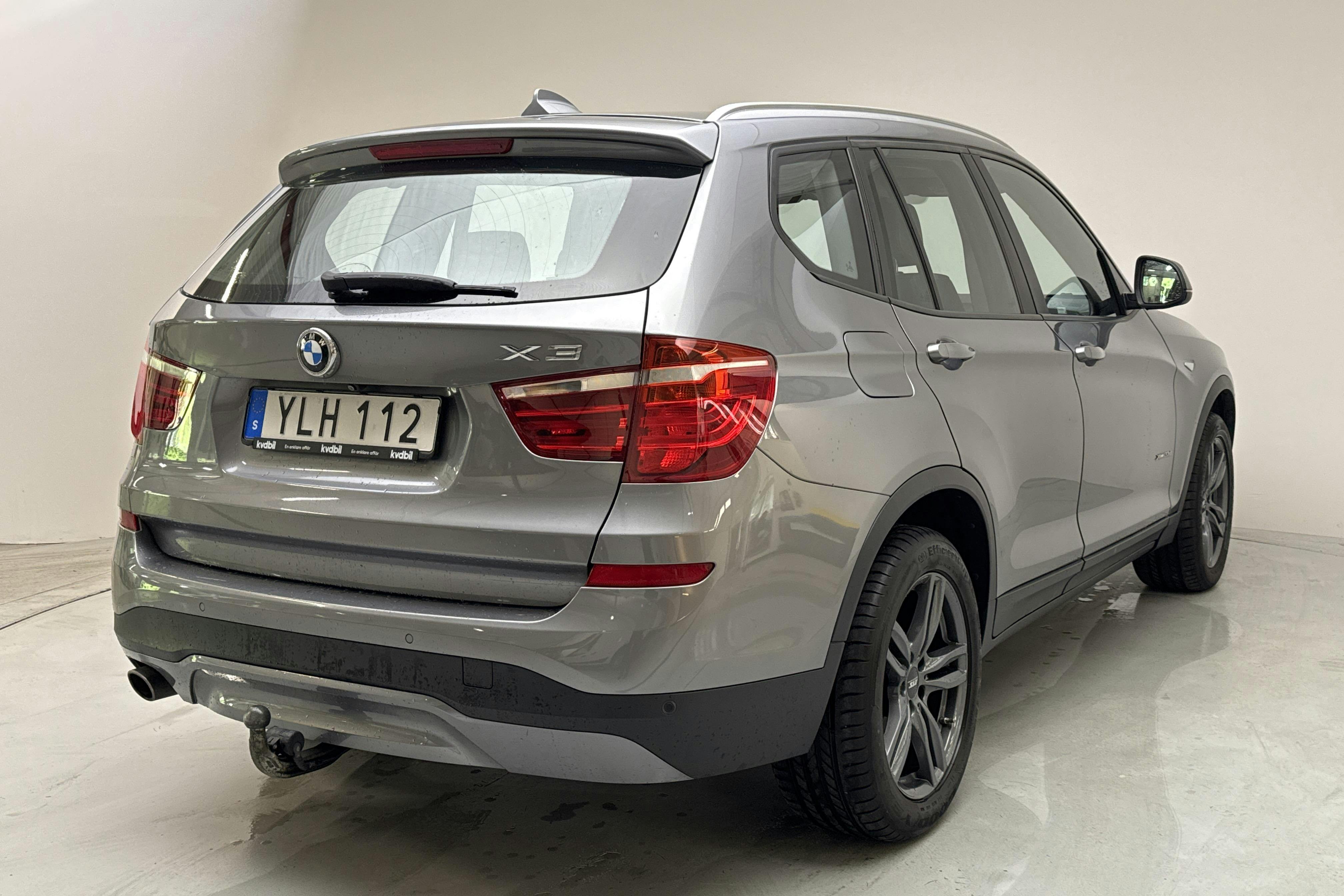 BMW X3 xDrive20d, F25 (190hk) - 15 056 mil - Automat - grå - 2017