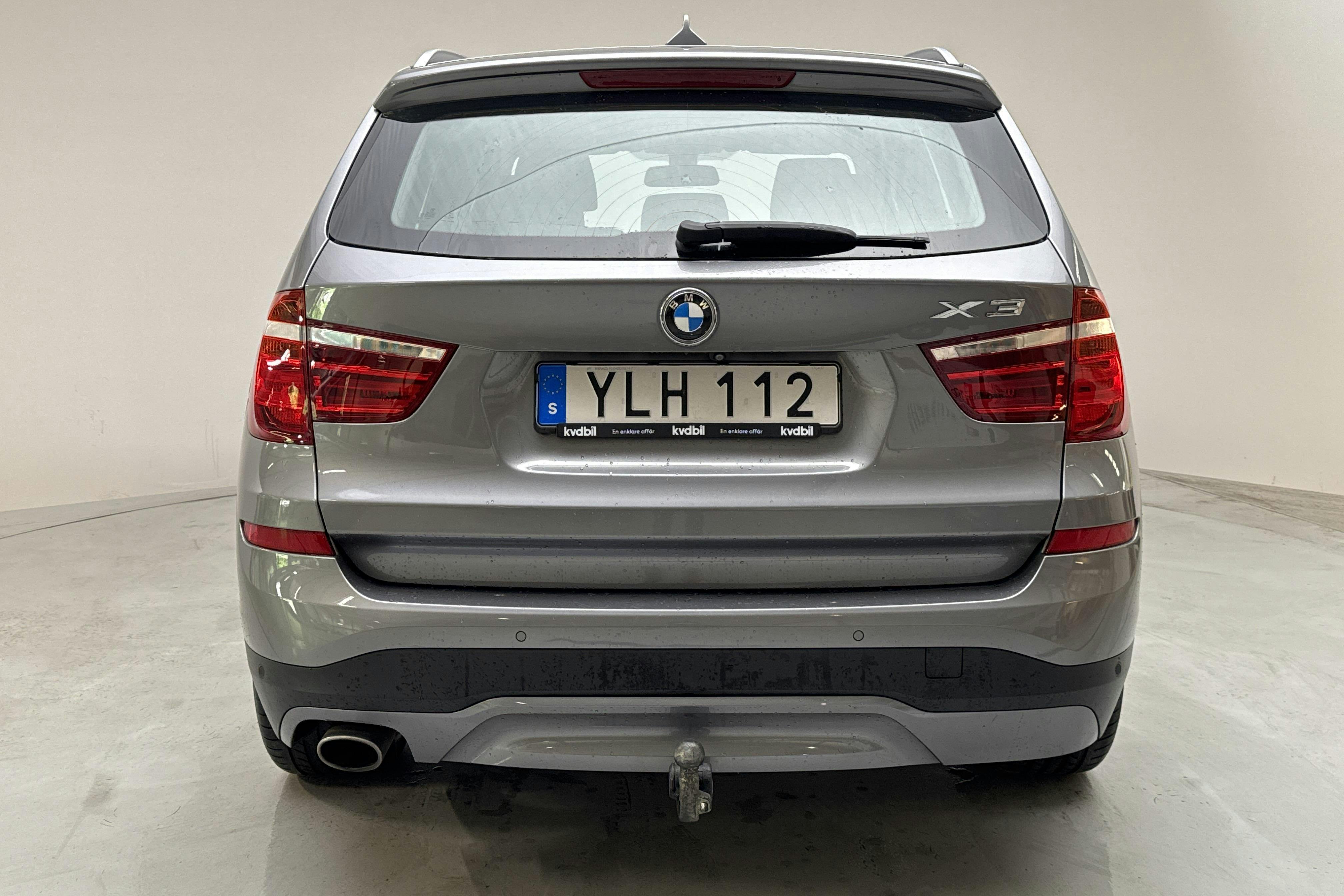 BMW X3 xDrive20d, F25 (190hk) - 15 056 mil - Automat - grå - 2017