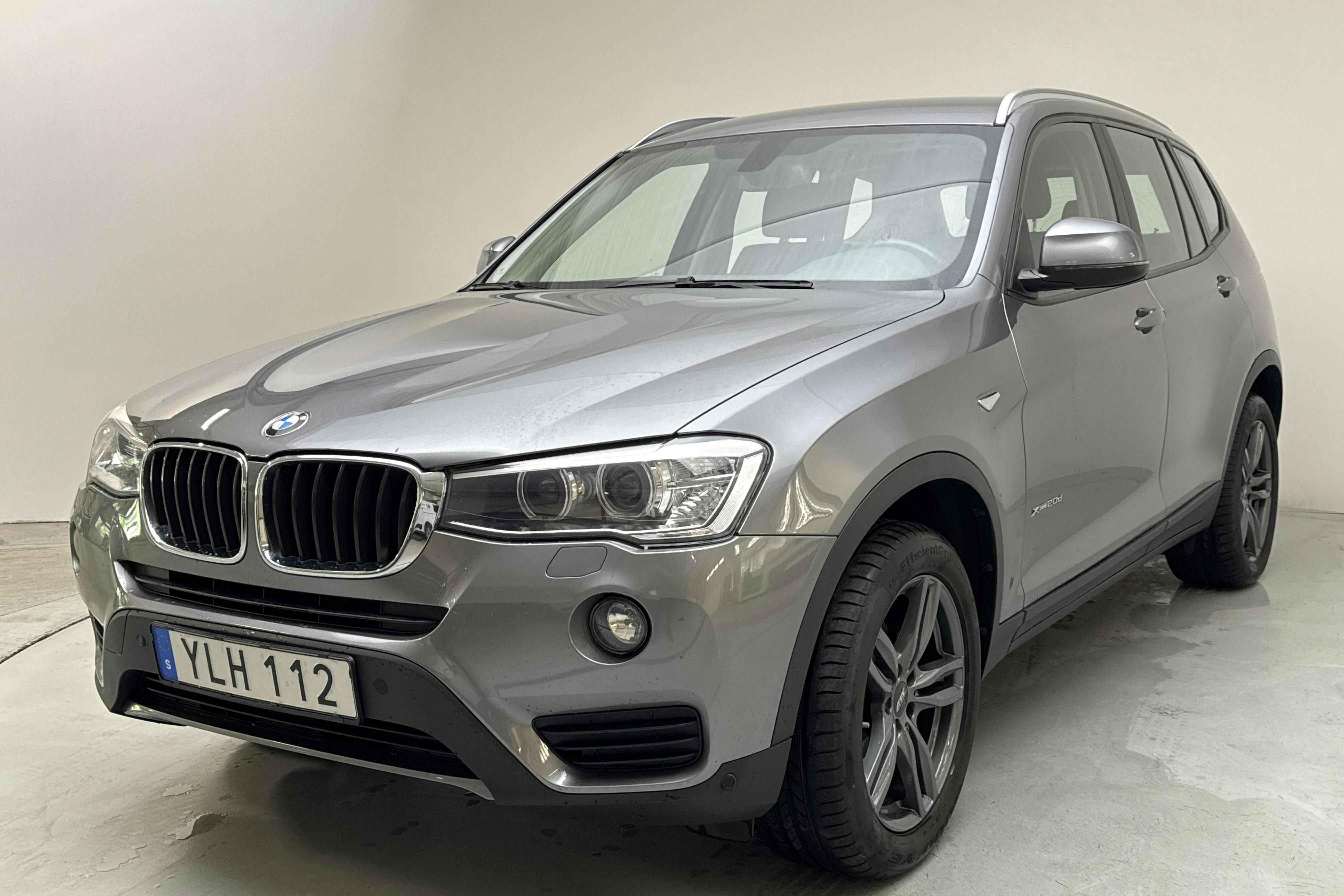 BMW X3 xDrive20d, F25 (190hk) - 150 560 km - Automatic - gray - 2017