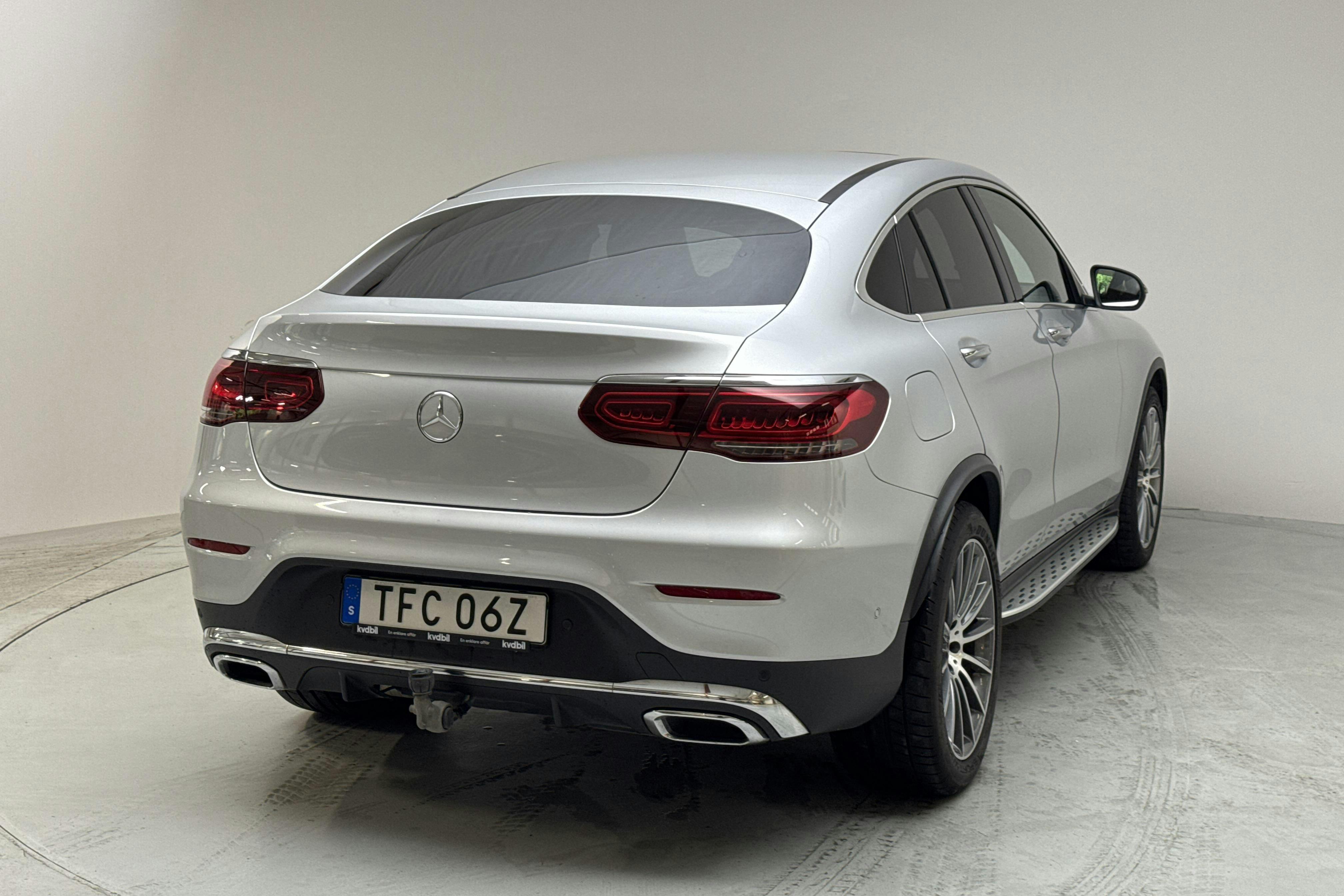 Mercedes GLC 400 d 4MATIC Coupé C253 (330hk) - 4 577 mil - Automat - silver - 2020