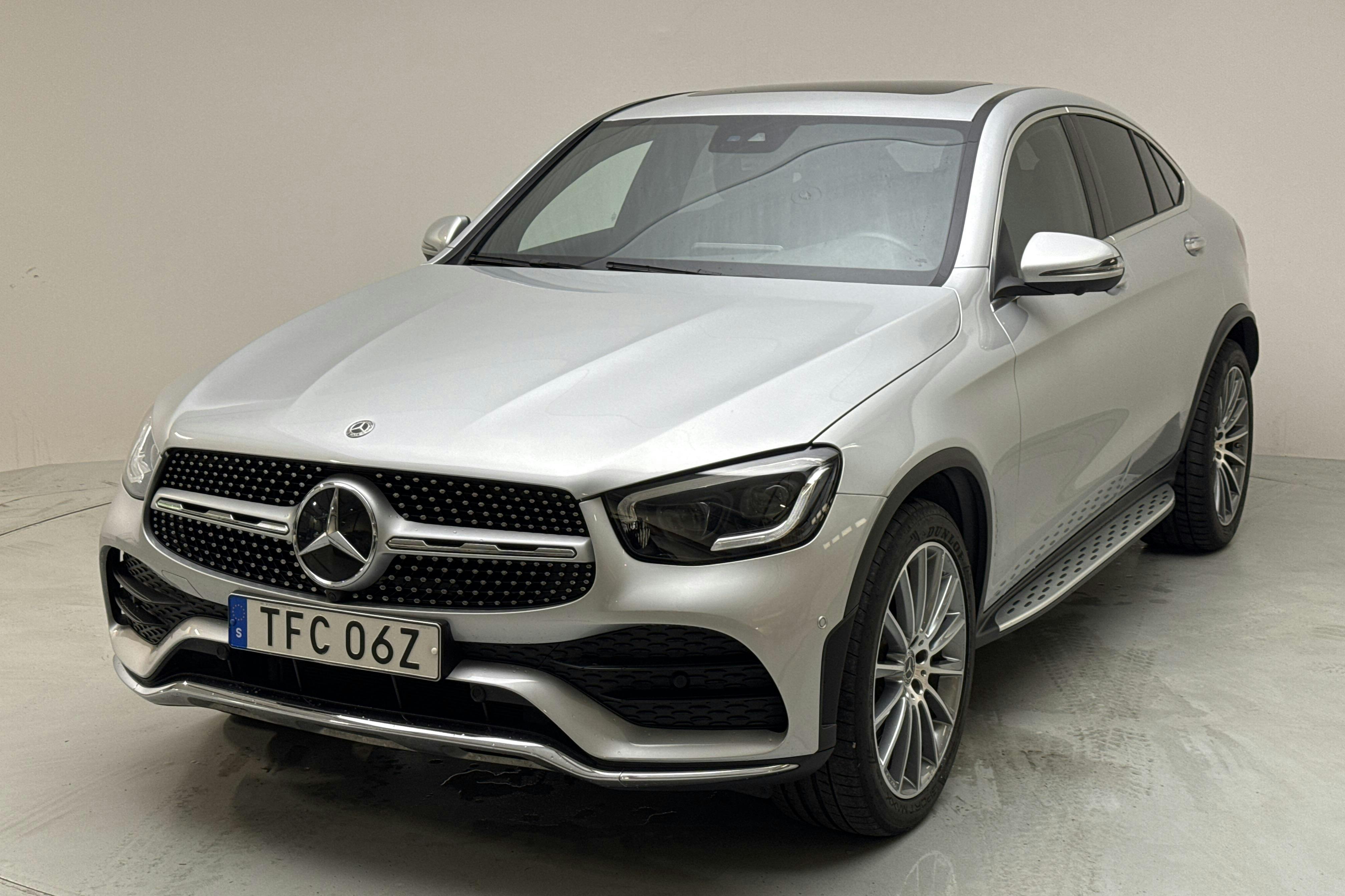 Mercedes GLC 400 d 4MATIC Coupé C253 (330hk) - 4 577 mil - Automat - silver - 2020