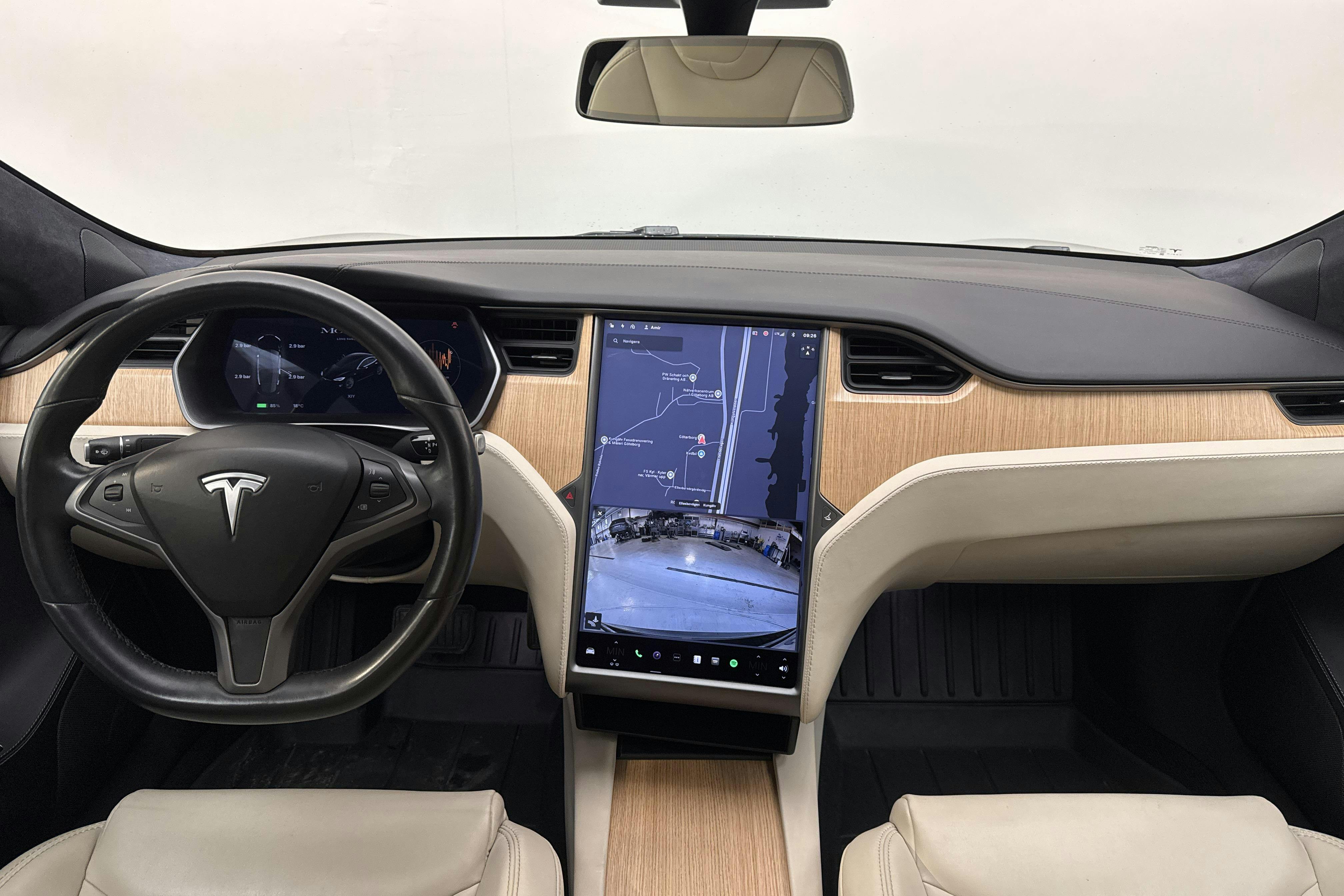Tesla Model S Dual Motor Long Range AWD - 14 294 mil - Automat - svart - 2021