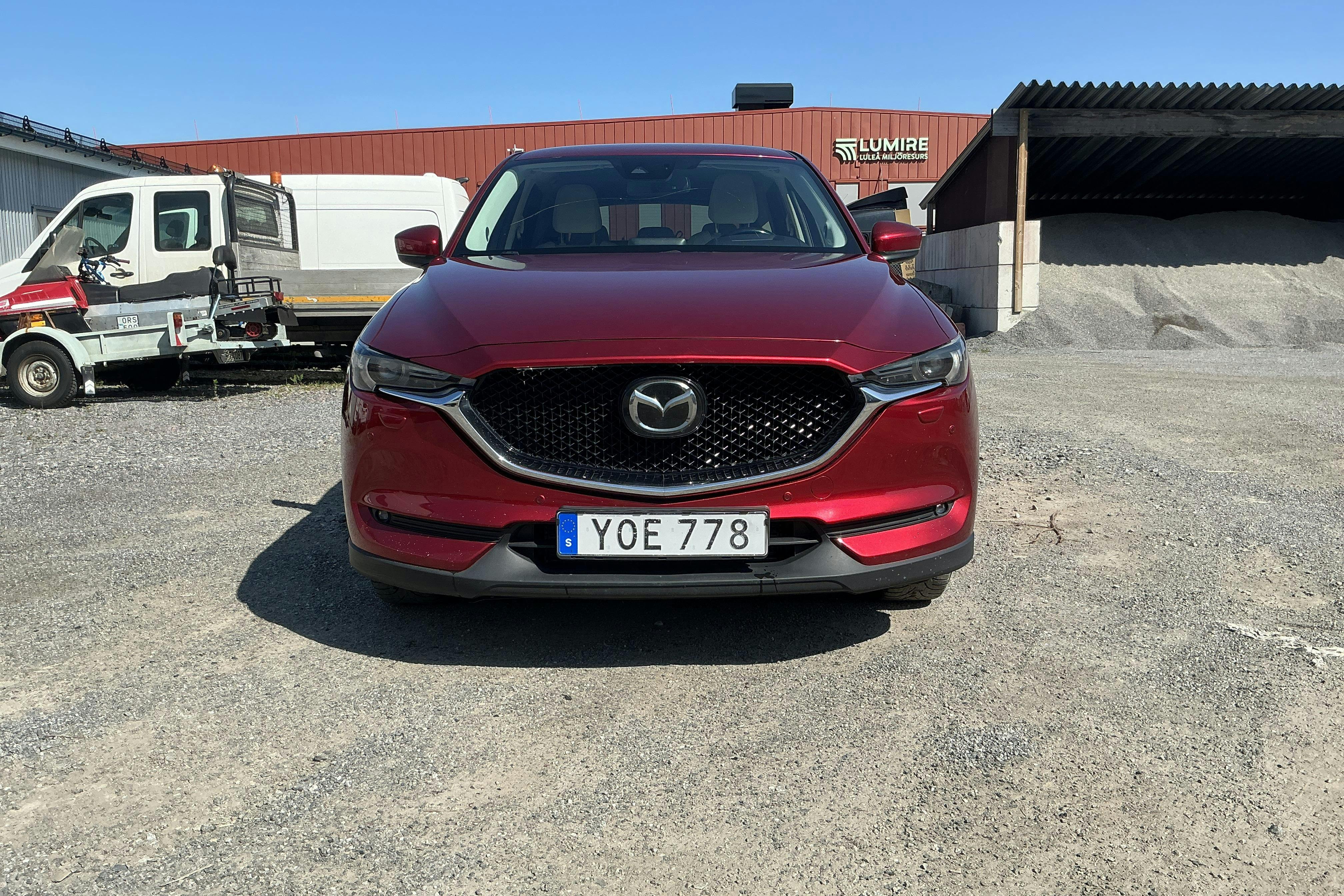Mazda CX-5 2.2 DE AWD (175hk) - 18 250 mil - Automat - röd - 2017