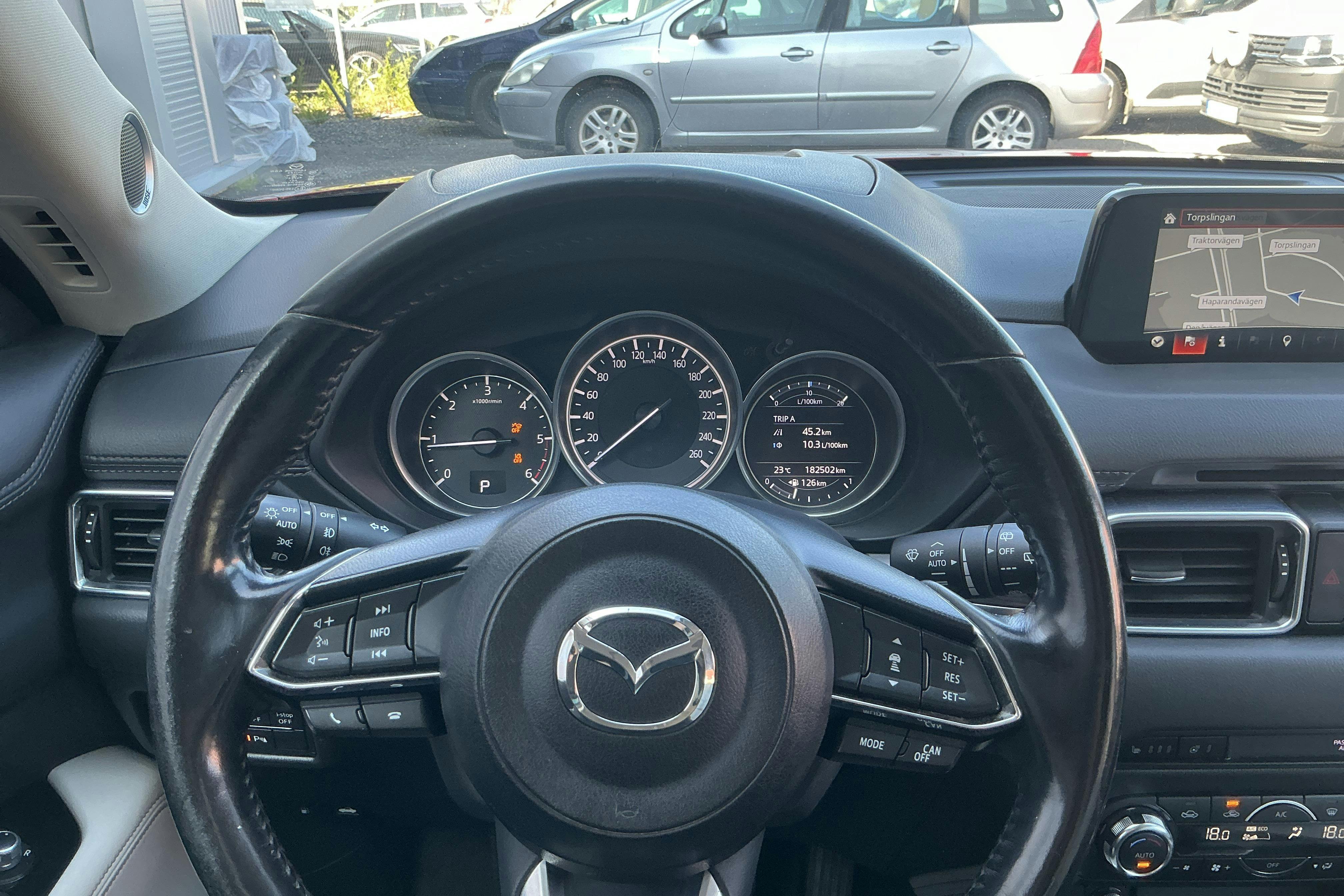 Mazda CX-5 2.2 DE AWD (175hk) - 18 250 mil - Automat - röd - 2017
