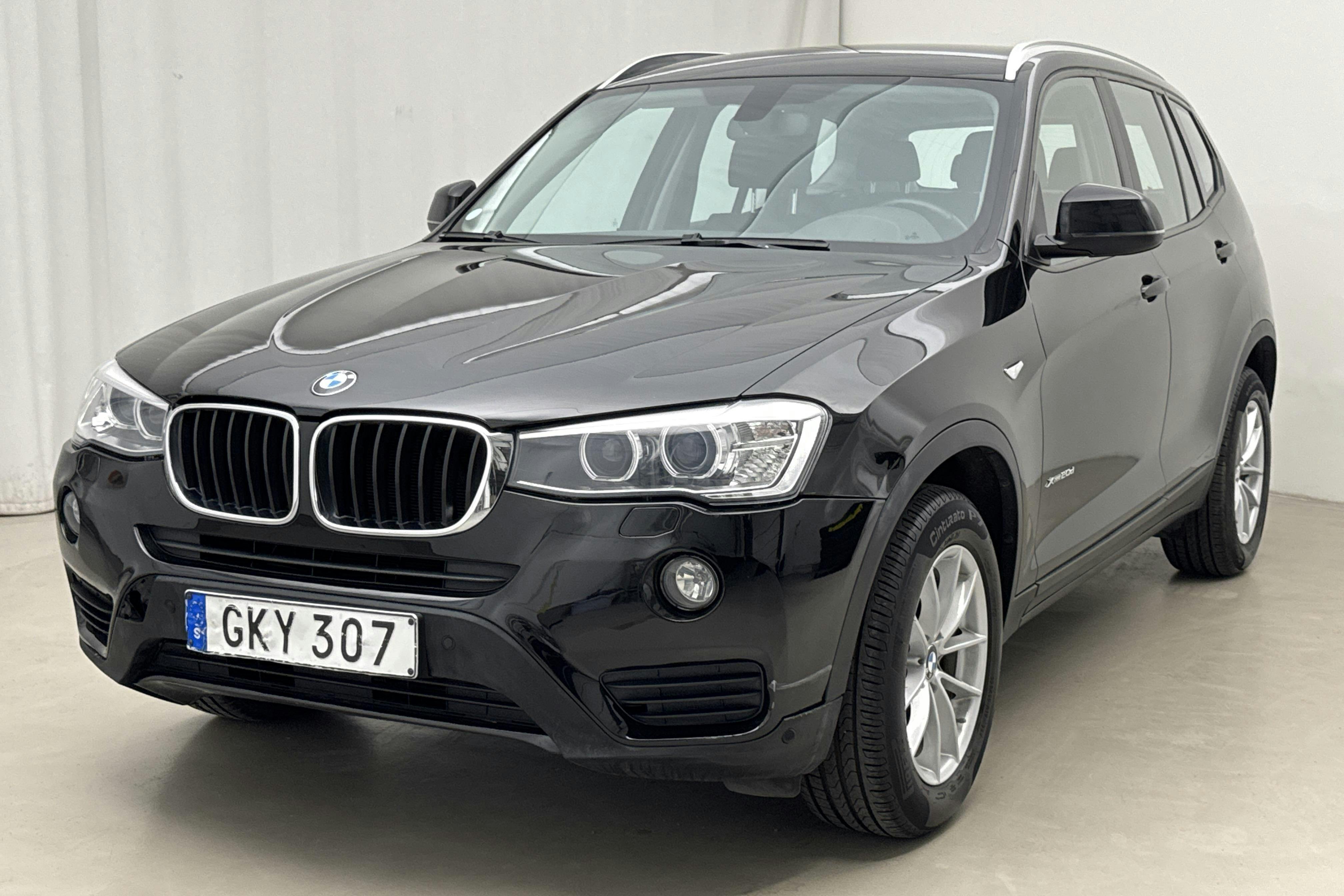 BMW X3 xDrive20d, F25 (190hk) - 8 126 mil - Automat - svart - 2015