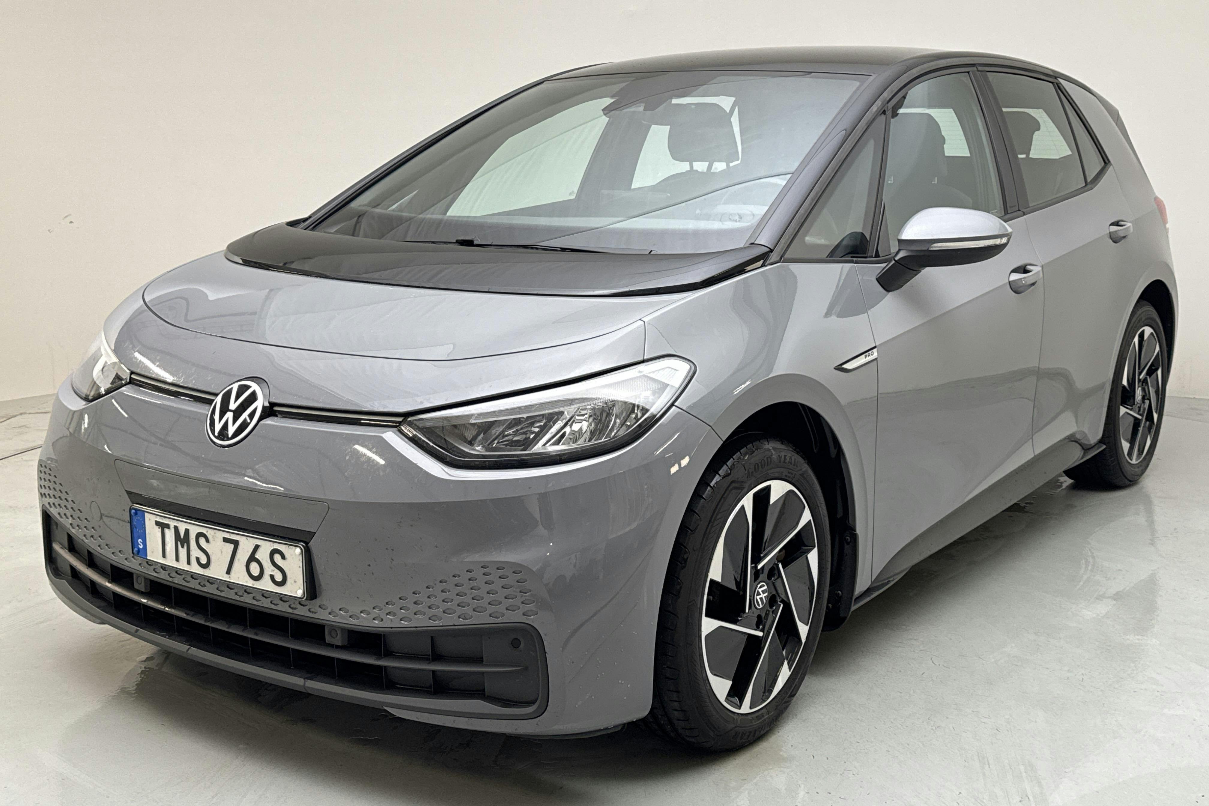 VW ID.3 58kWh (204hk) - 91 300 km - Automatic - gray - 2022