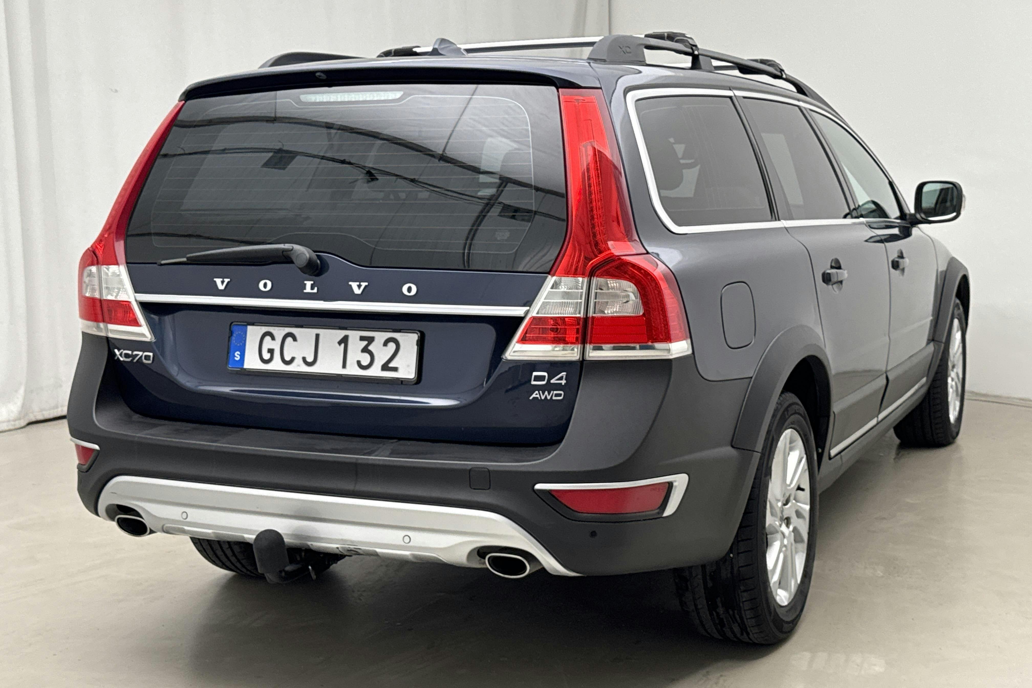 Volvo XC70 II D4 AWD (181hk) - 17 502 mil - Automat - blå - 2015