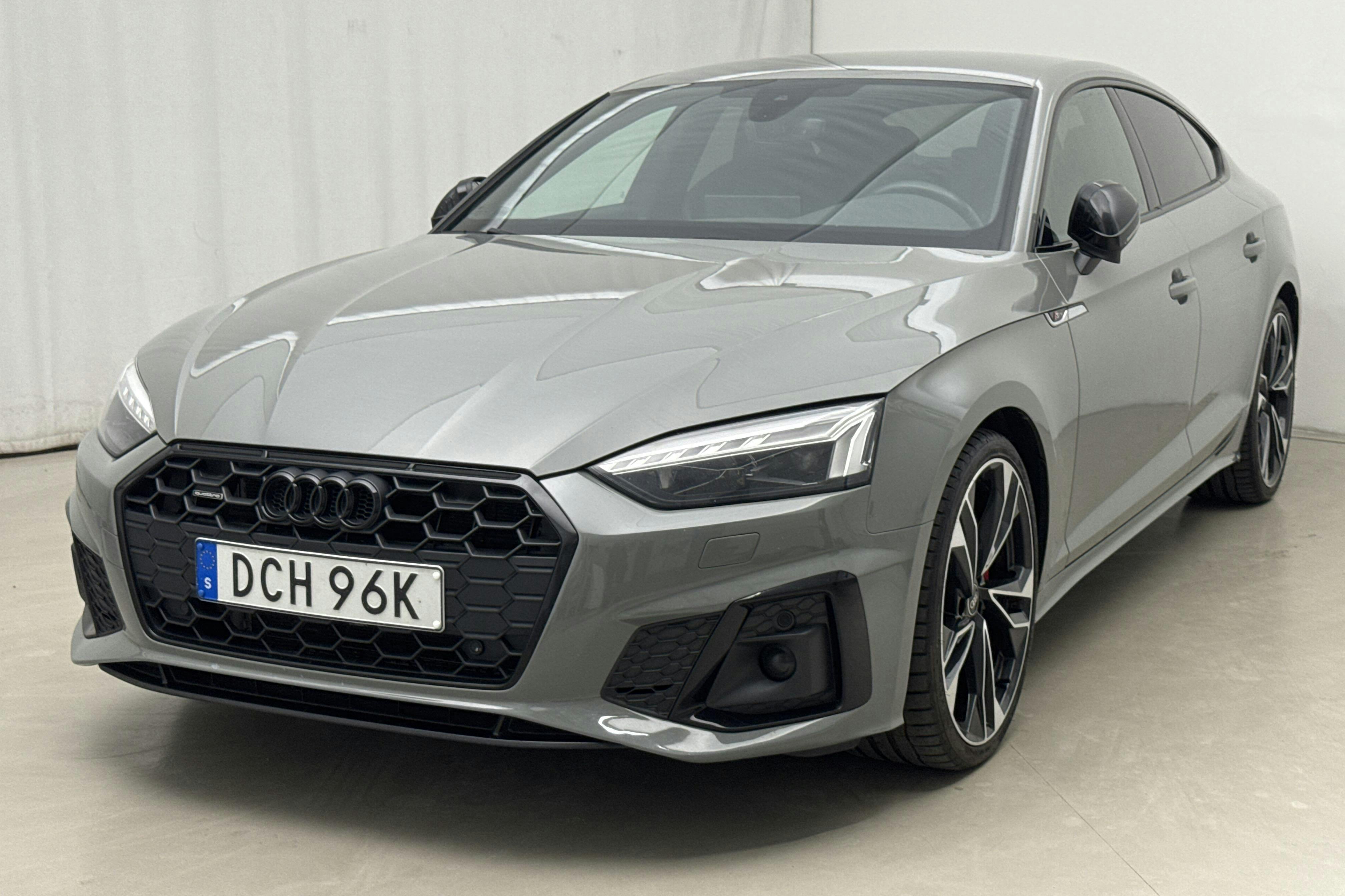 Audi A5 Sportback 40 TDI quattro (204hk) - 117 510 km - Automatic - gray - 2022