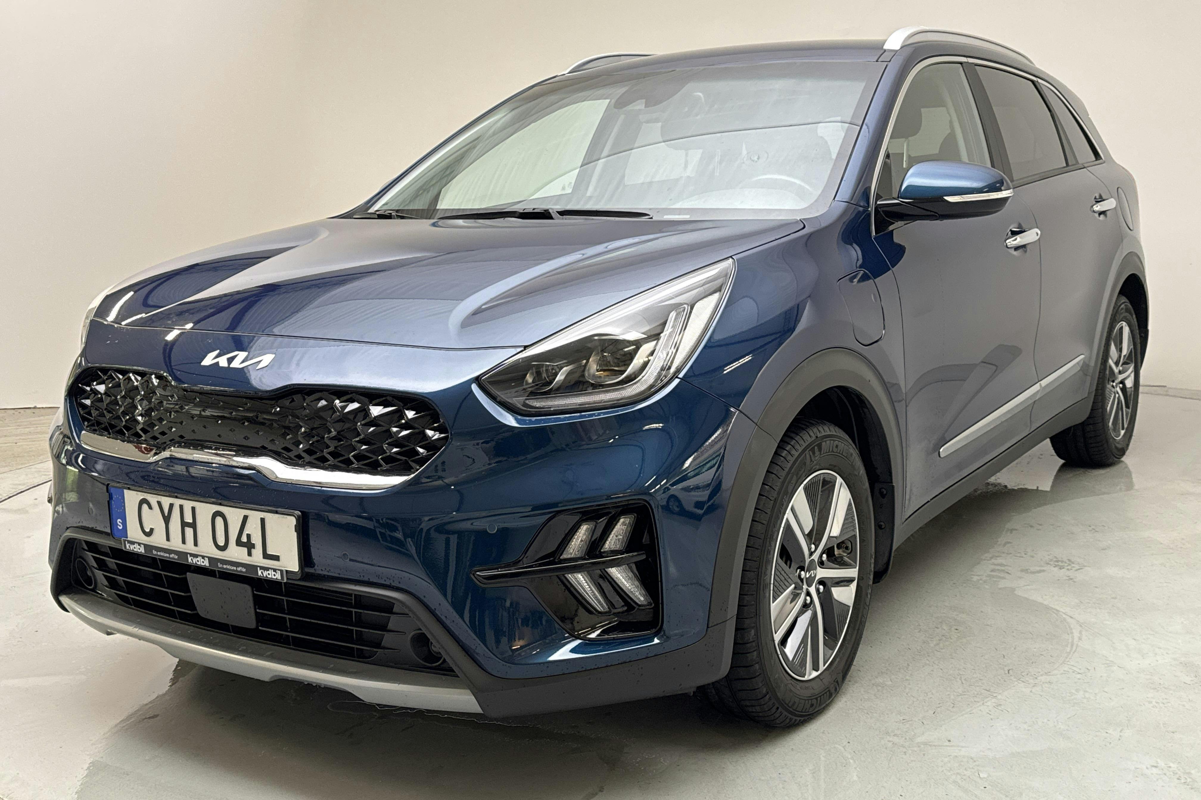 KIA Niro Plug-in Hybrid 1.6 (141hk) - 40 000 km - Automatic - blue - 2022