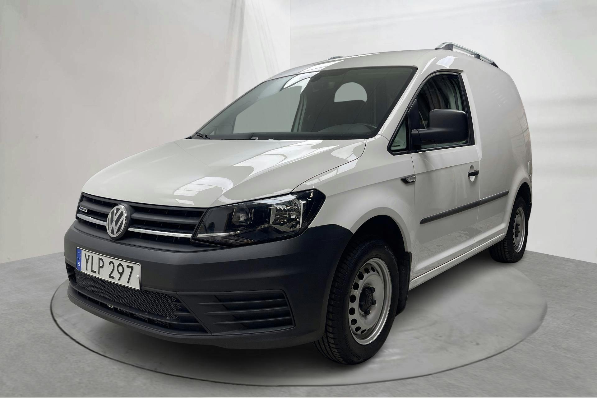 VW Caddy 1.4 TGI Skåp (110hk) - 5 694 mil - Manuell - vit - 2017