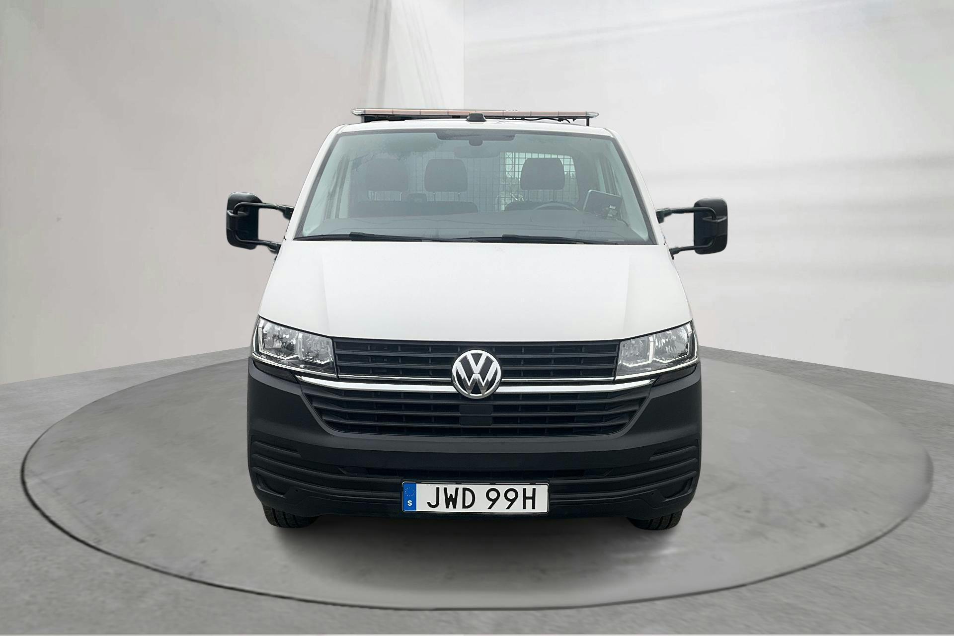 VW Transporter Pickup T6.1 TDI (150hk) - 5 169 mil - Automat - vit - 2023