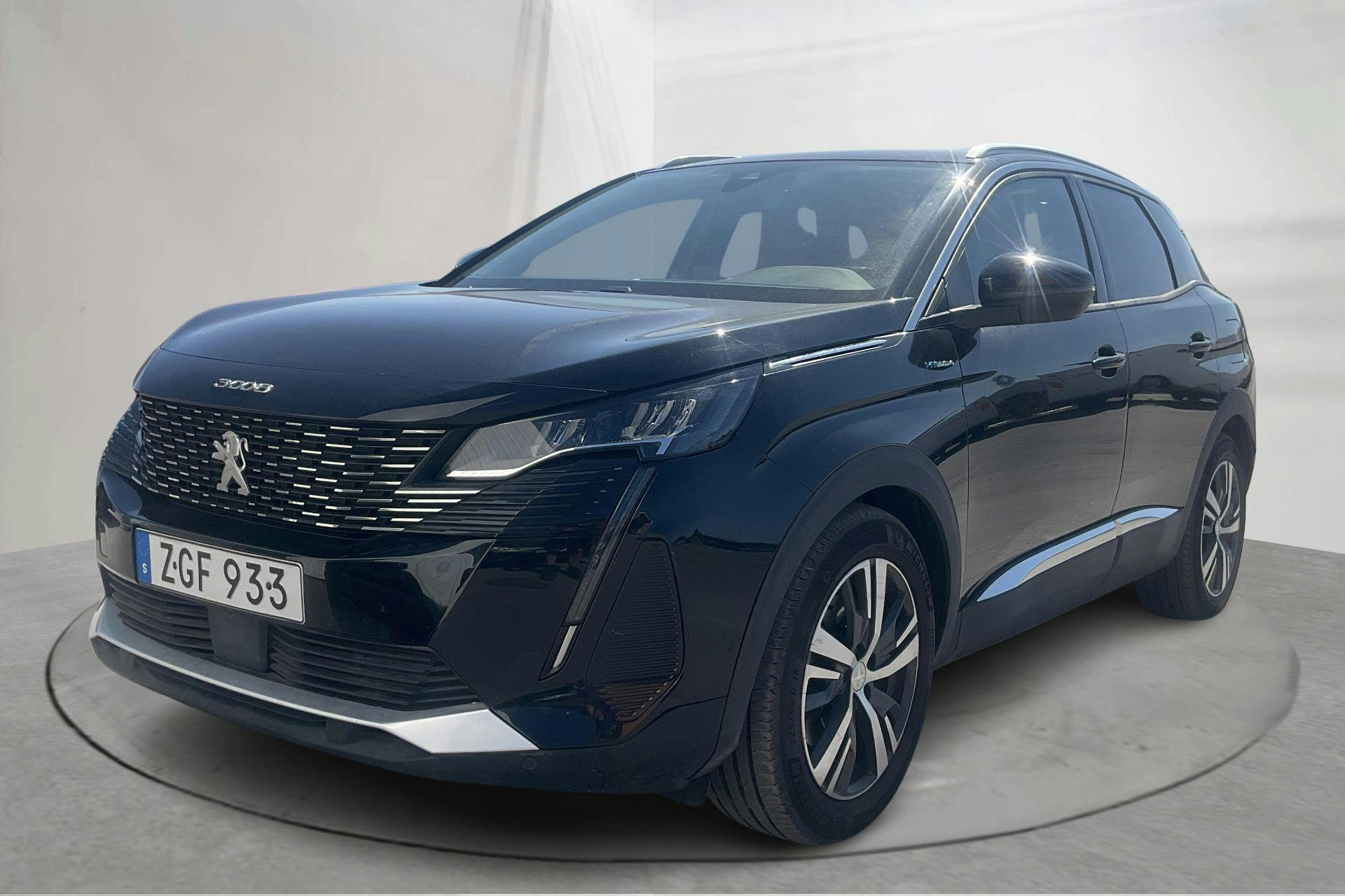 Peugeot 3008 1.6 Plug-in Hybrid 4 (300hk) - 28 200 km - Automatic - black - 2021