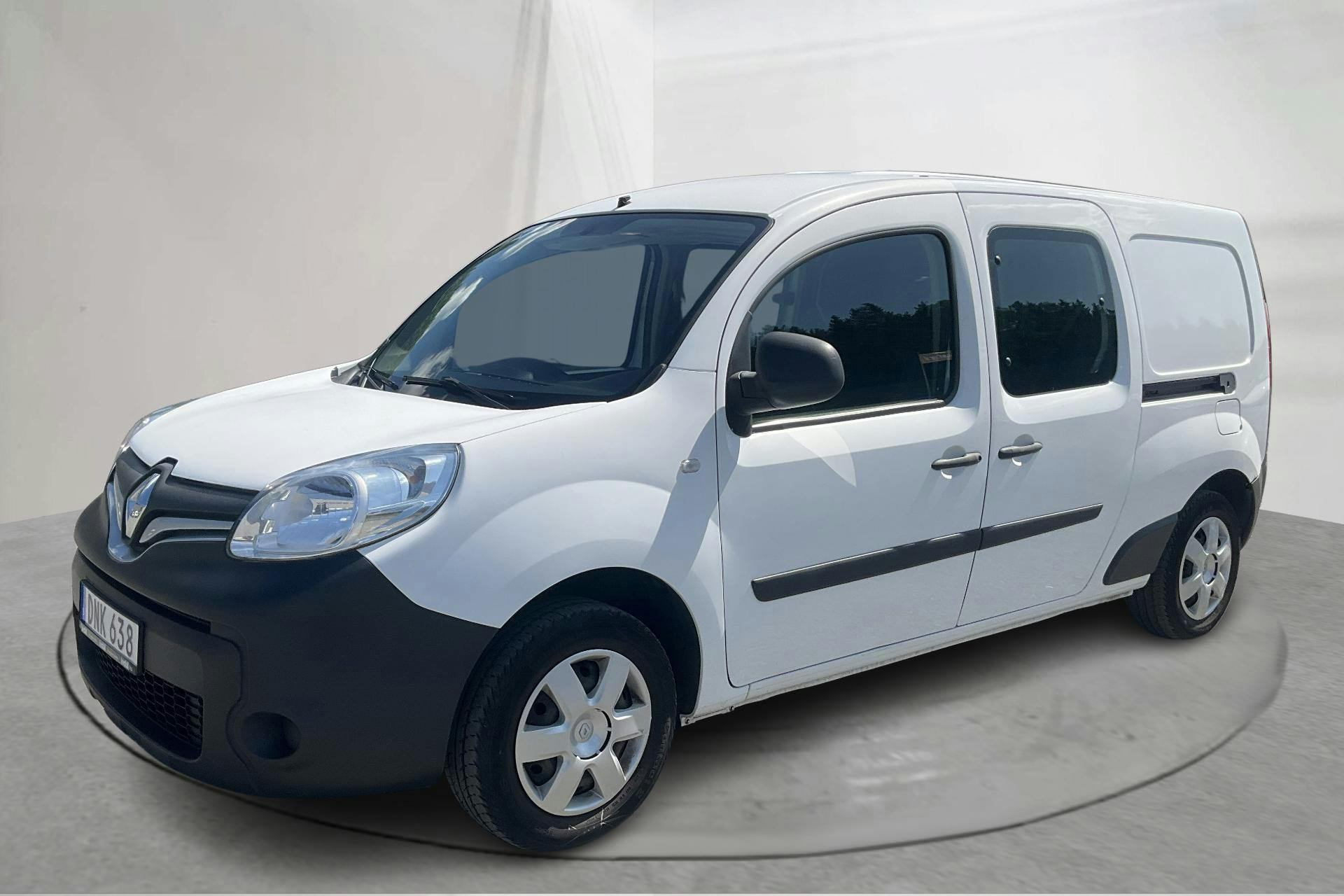 Presentation photo 1 of 12: Renault Kangoo 1.5 dCi Maxi skåp (90hk) - 96 140 km - Manual - white - 2016