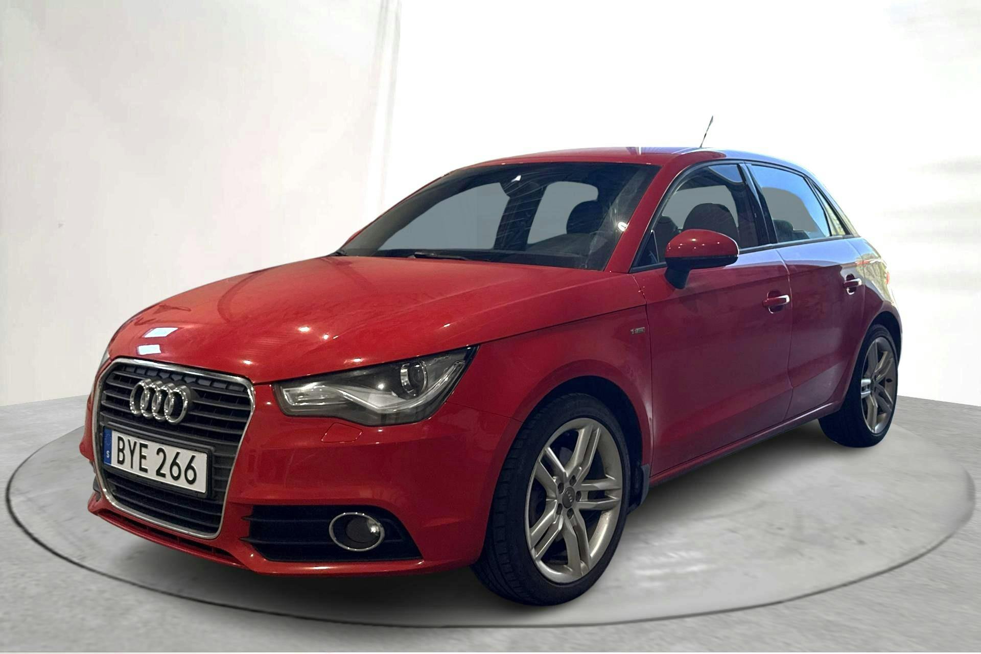 Audi A1 1.4 TFSI Sportback (140hk) - 16 298 mil - Manuell - röd - 2014