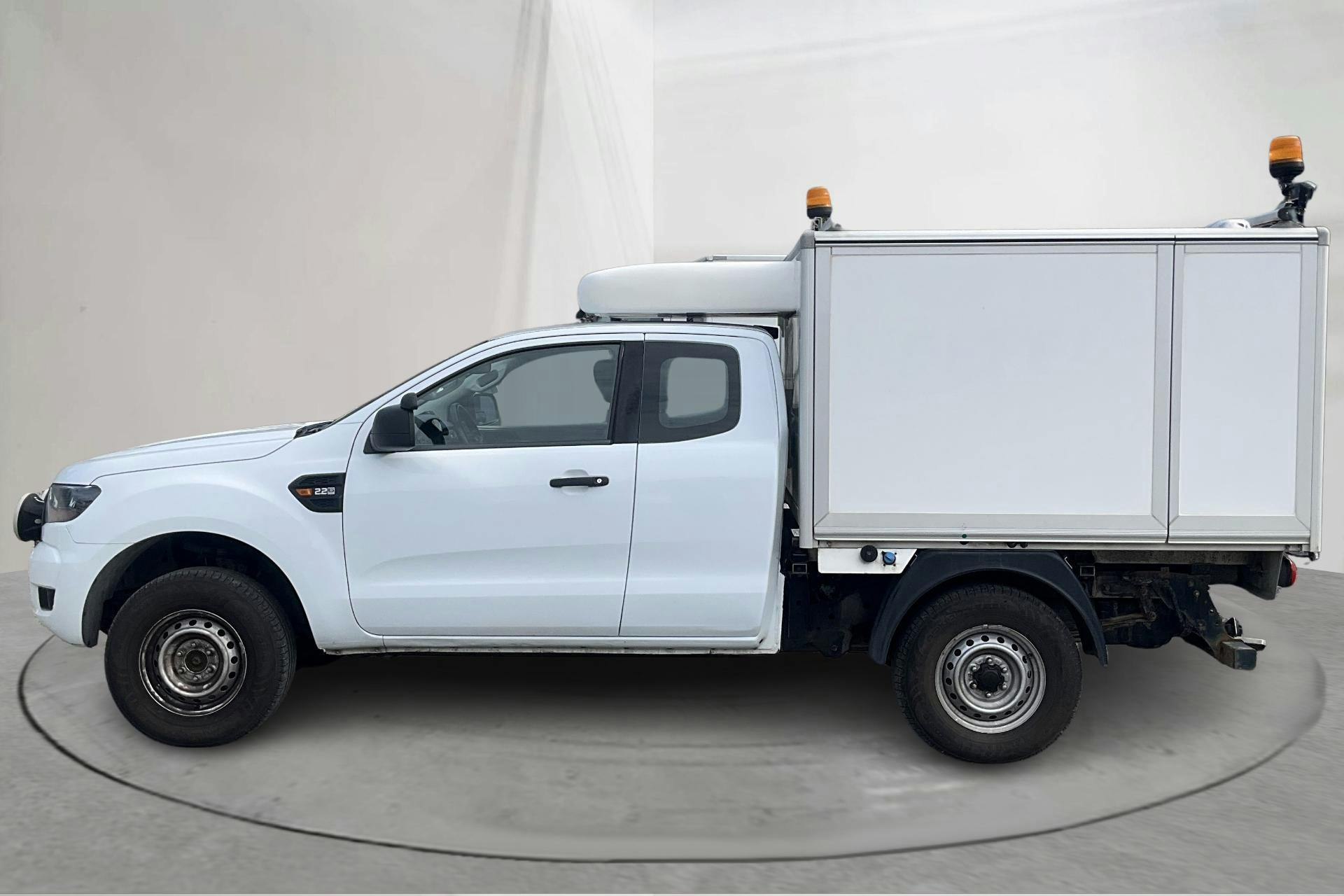Presentation photo 2 of 12: Ford Ranger 2.2 TDCi 4WD (160hk) - 189 560 km - Manual - white - 2018