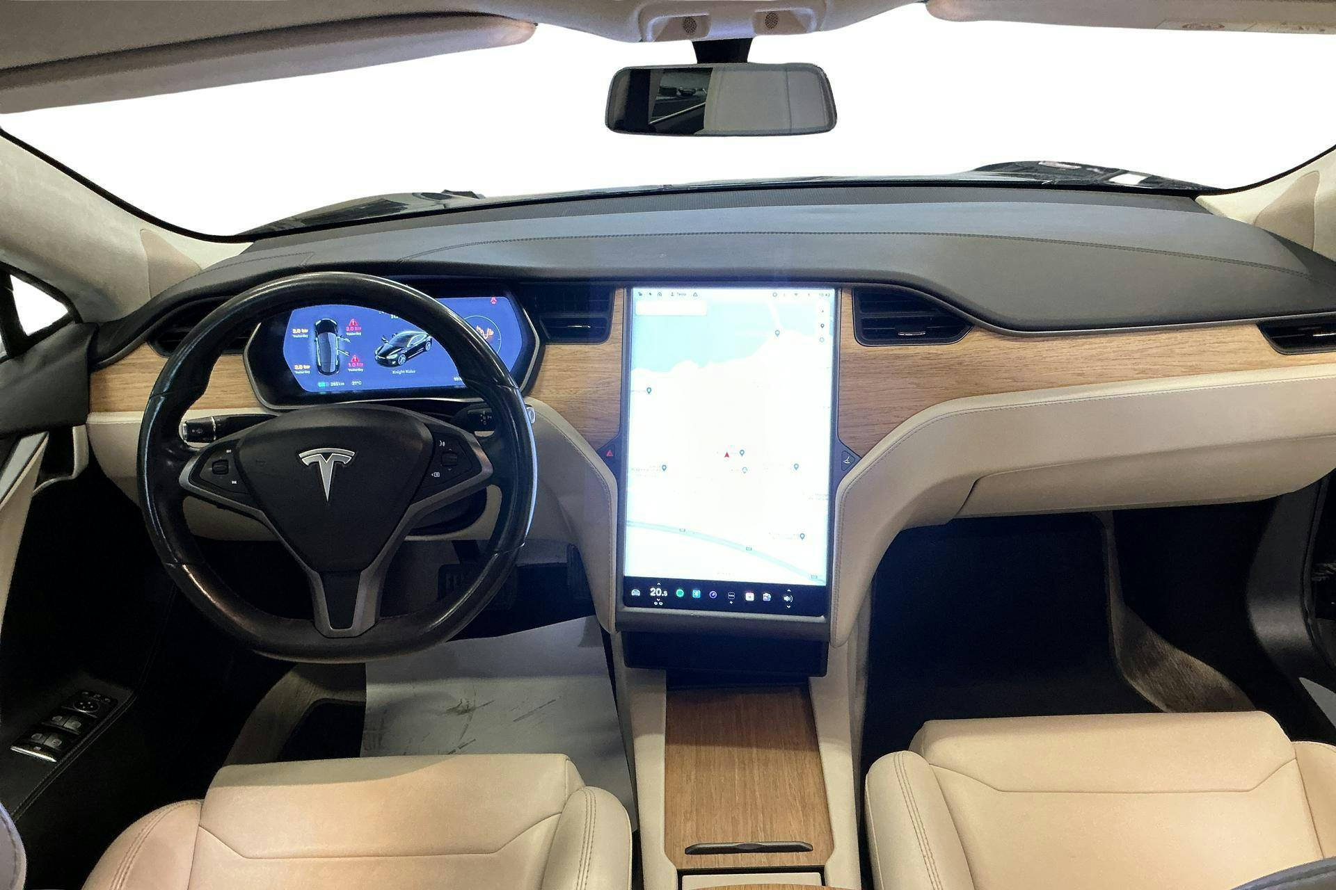 Tesla Model S 100D - 15 852 mil - Automat - svart - 2019