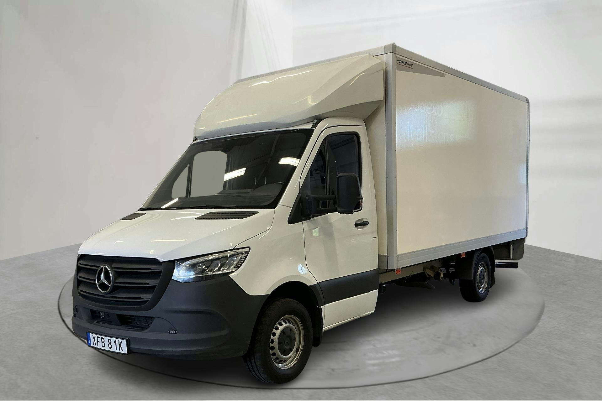 Mercedes Sprinter 317 CDI Chassi RWD (170hk) - 21 202 mil - Automat - vit - 2022