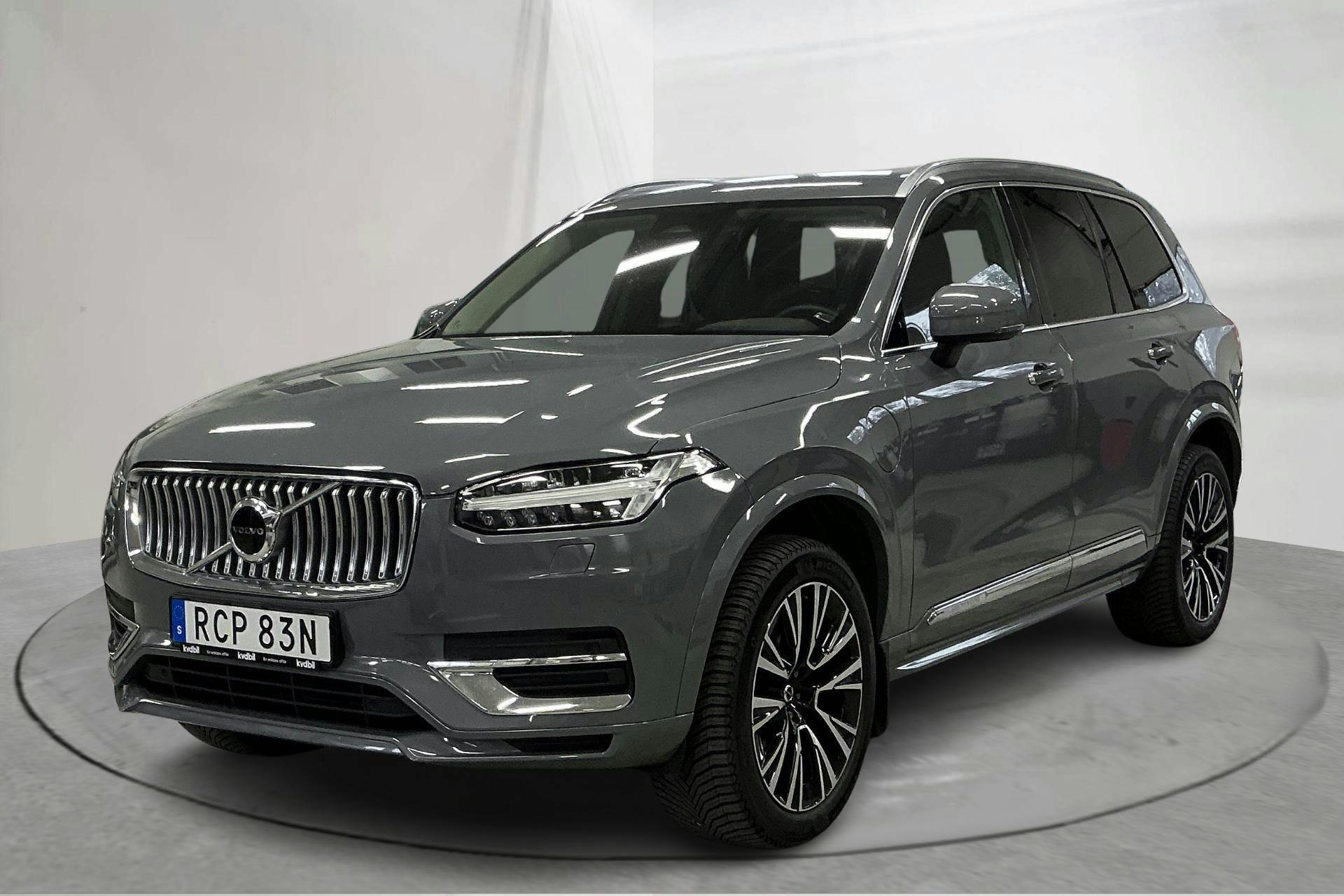Volvo XC90 T8 AWD Recharge (455hk) - 86 070 km - Automatyczna - szary - 2023