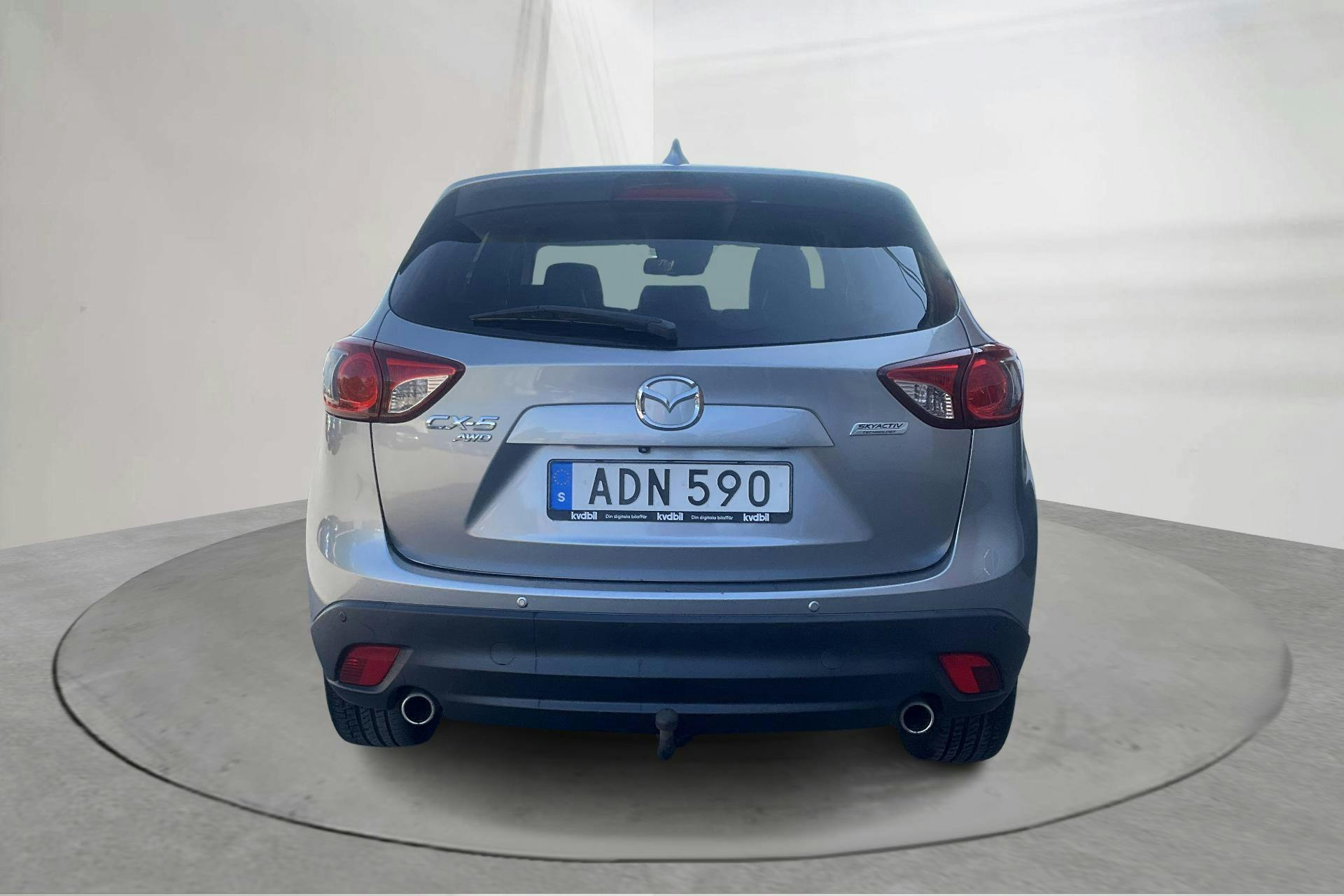 Mazda CX-5 2.2 DE AWD (175hk) - 15 248 mil - Automat - grå - 2015
