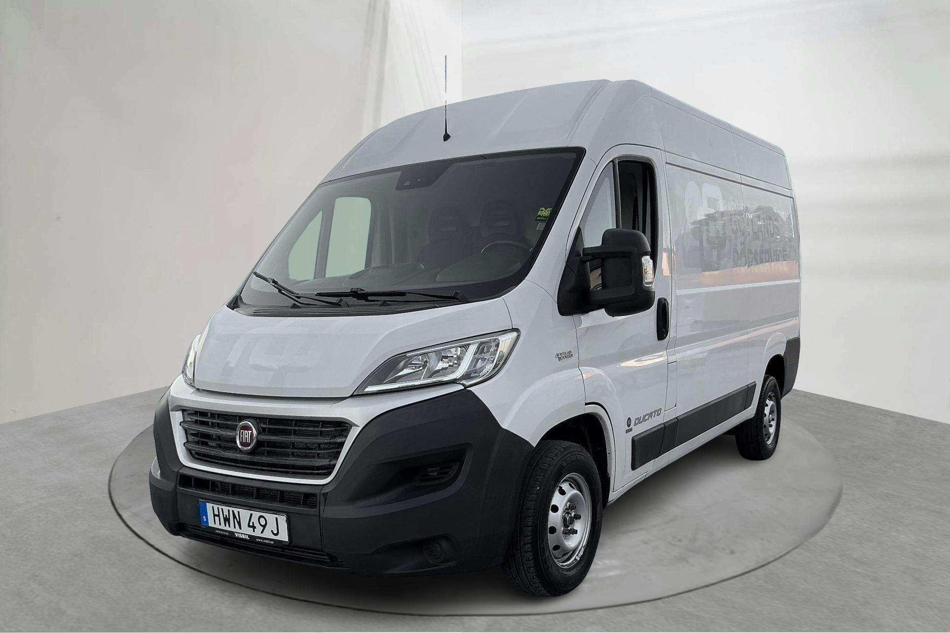Fiat Ducato 35 3.0 CNG Skåp (136hk) - 6 949 mil - Manuell - vit - 2019