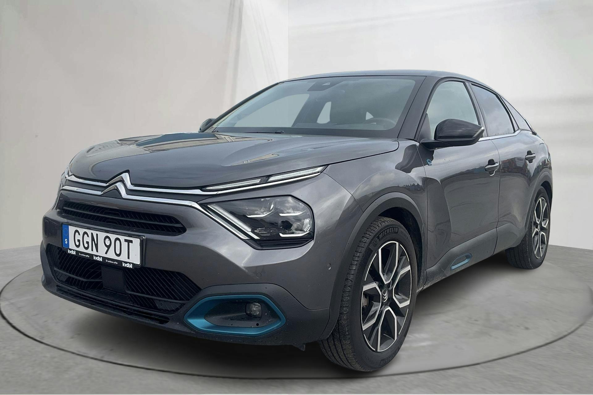 Citroën e-C4 50 kWh (136hk) - 55 520 km - Automatic - gray - 2022